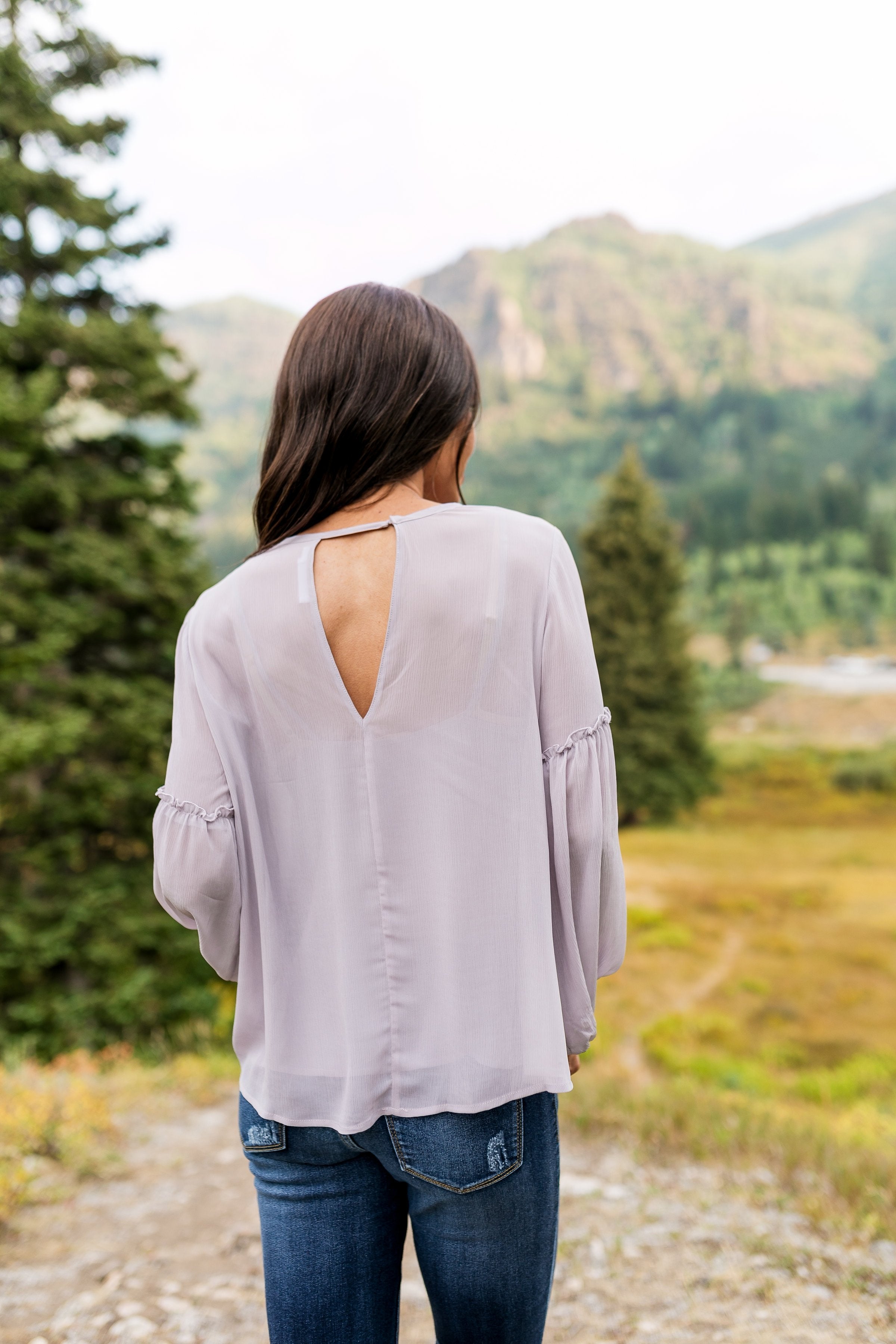 Julia Blouse In Light Lavender