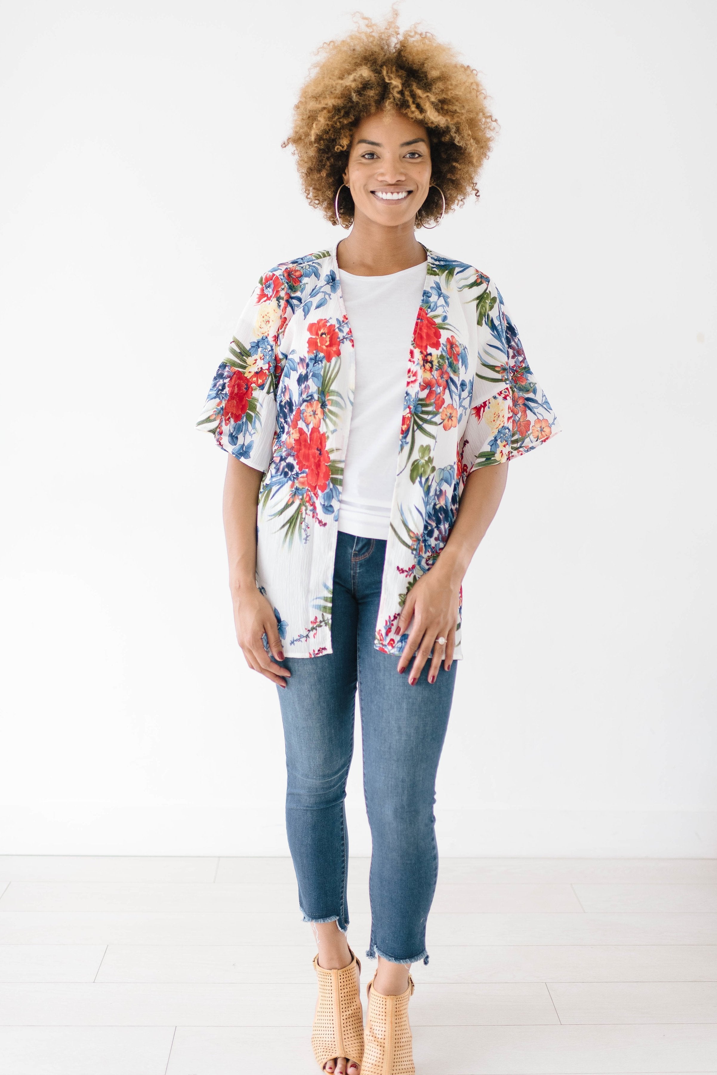 Kambrie Floral Kimono