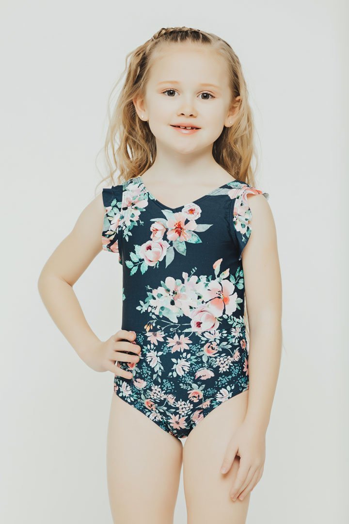 Kids Riverwalk Ruffle Sleeve One Piece