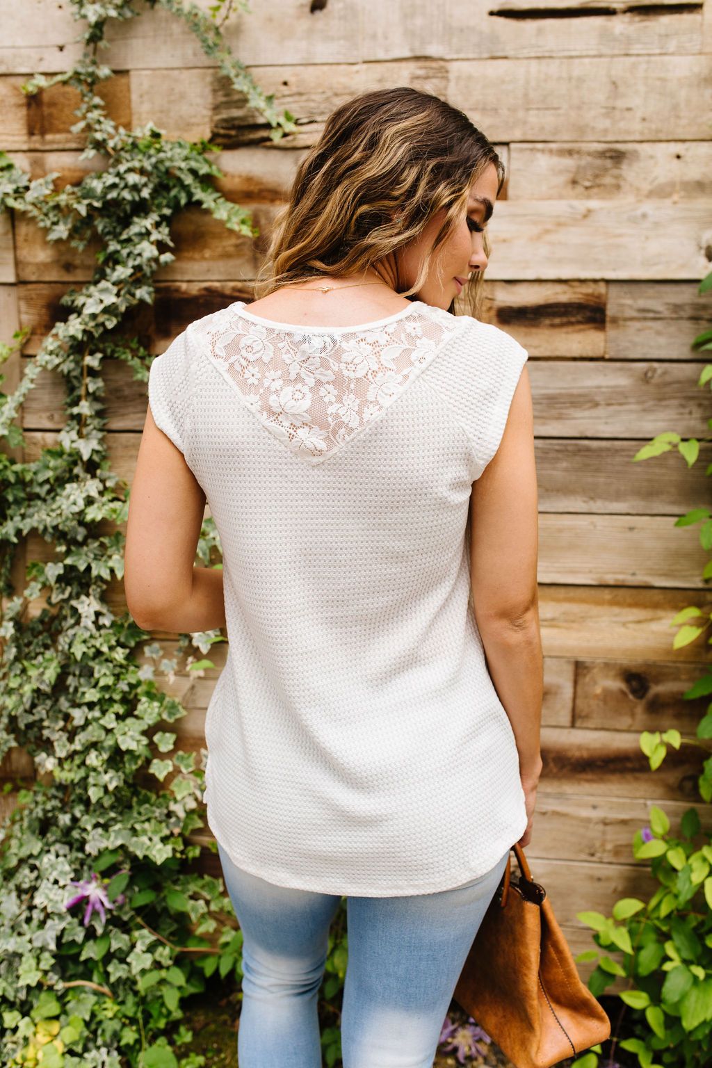 Lace & Grace Top In Off-White