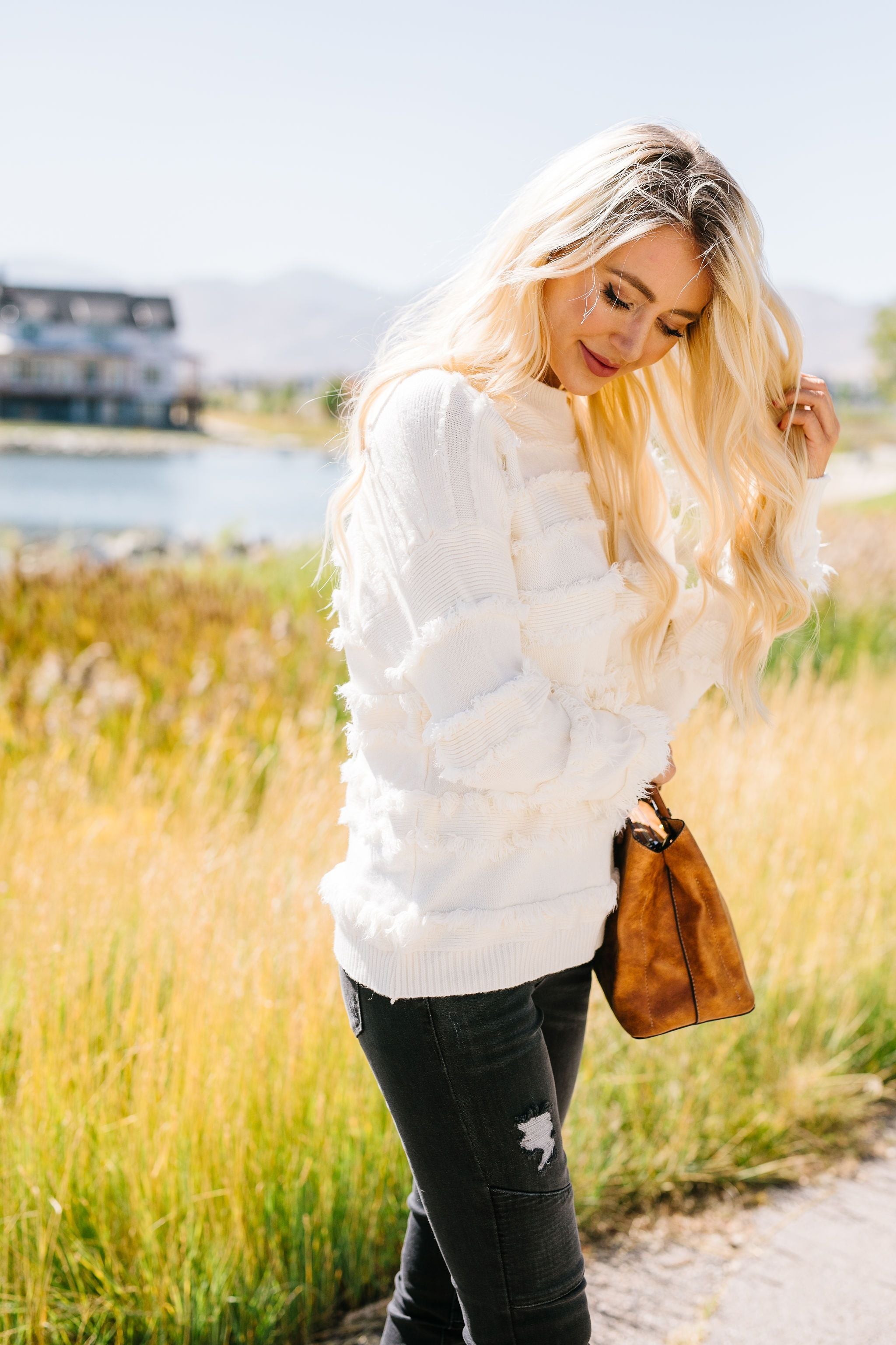 Layers Of Fringe Sweater