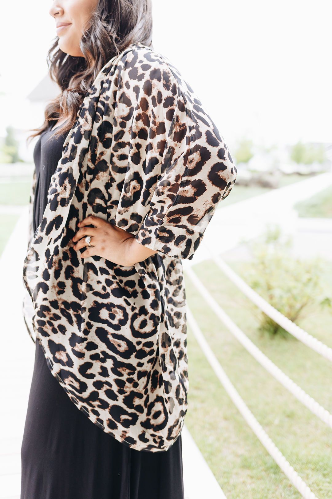 Leopard Kimono