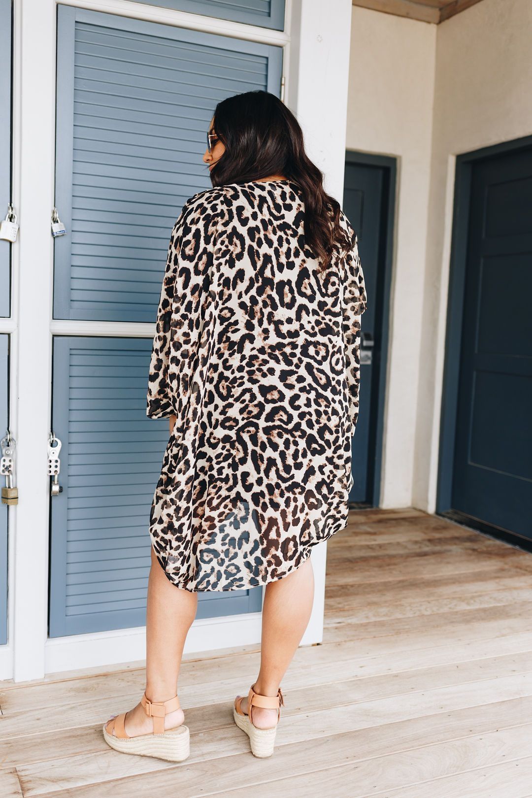 Leopard Kimono