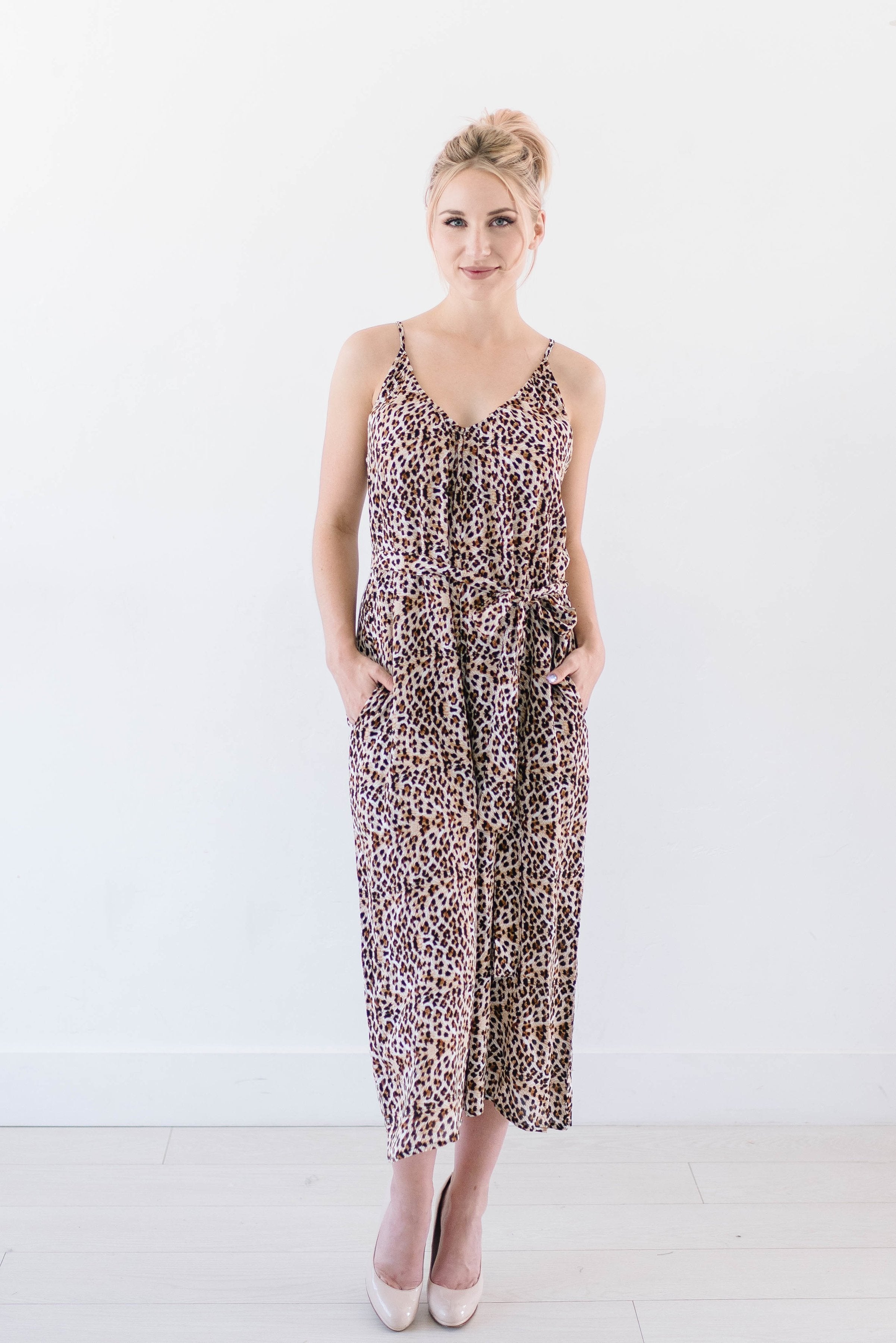 Leopard Palazzo Jumper