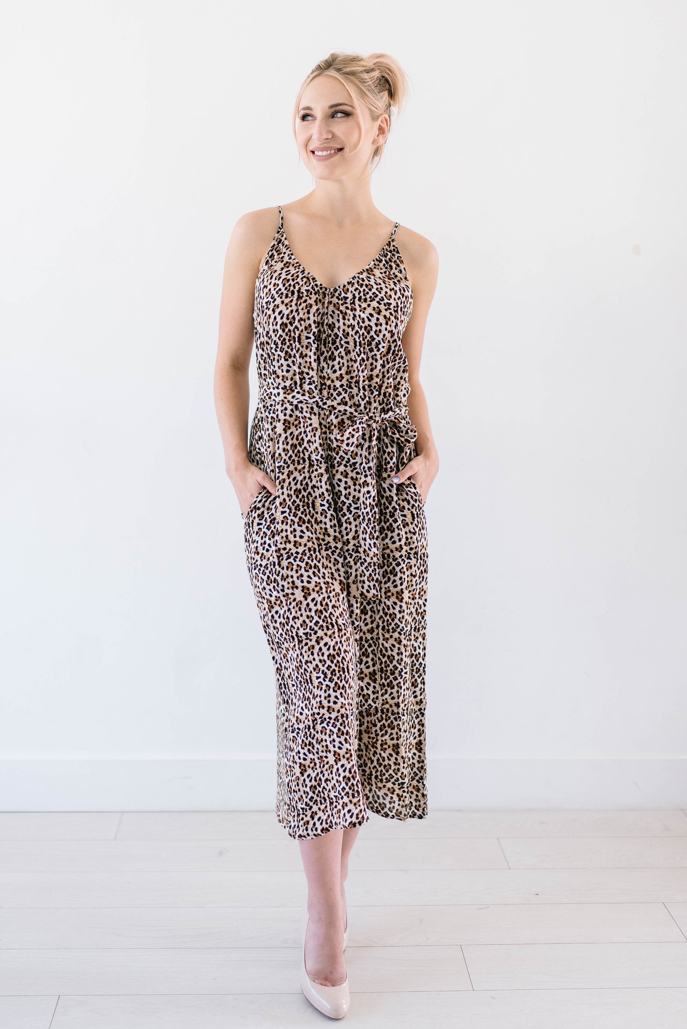 Leopard Palazzo Jumper