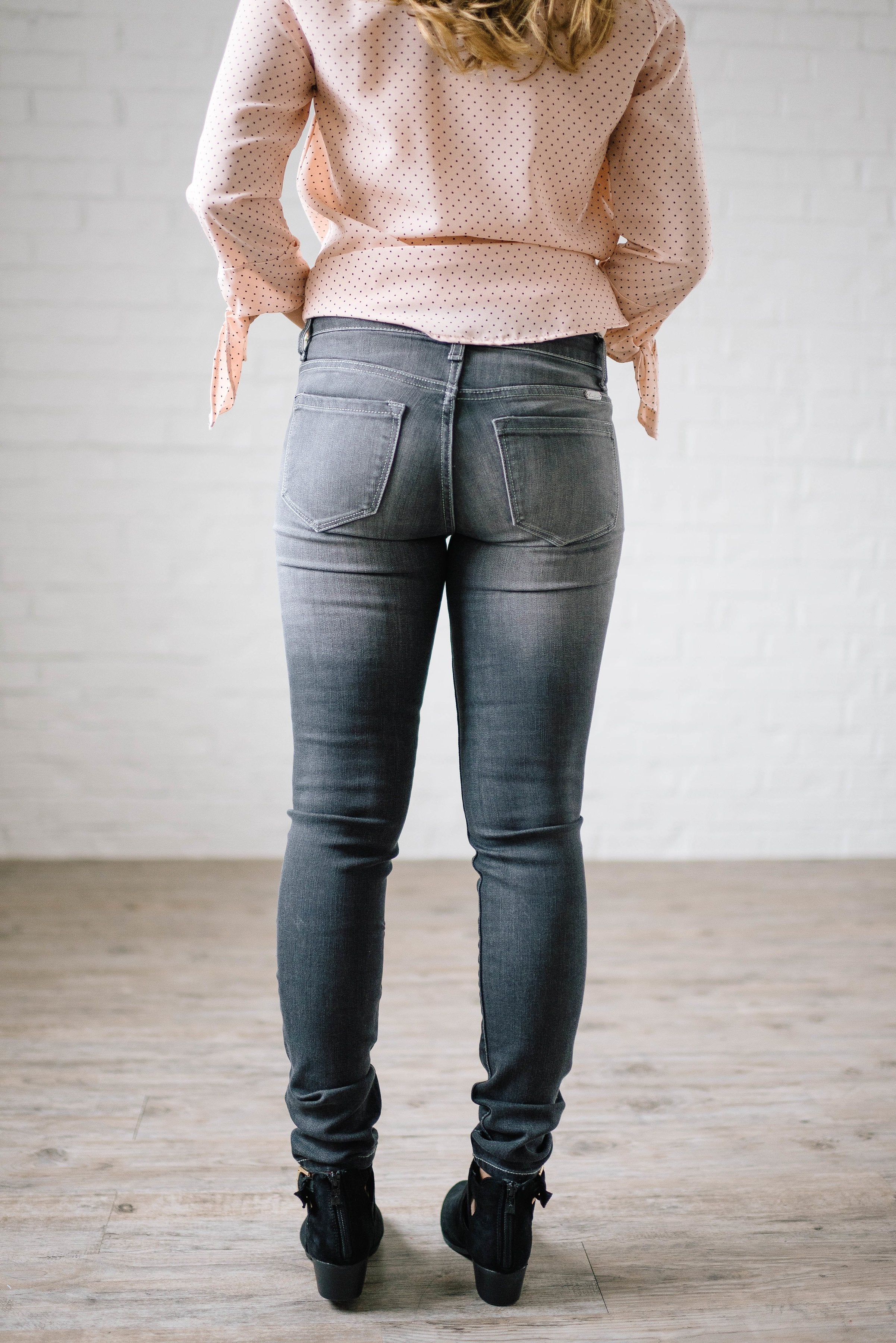 Light Gray Super Skinny Jeans