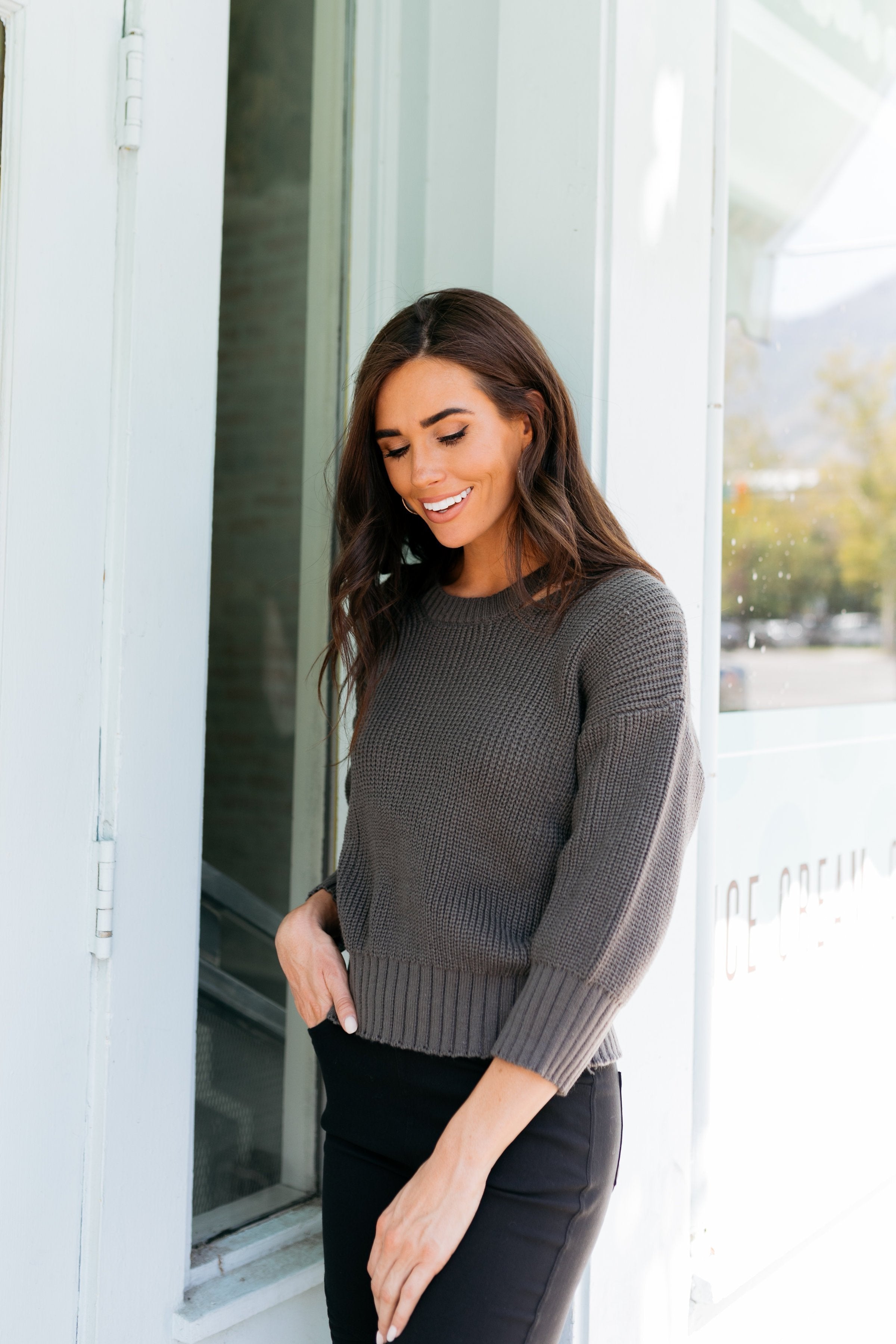 Luna Sweater in Gray