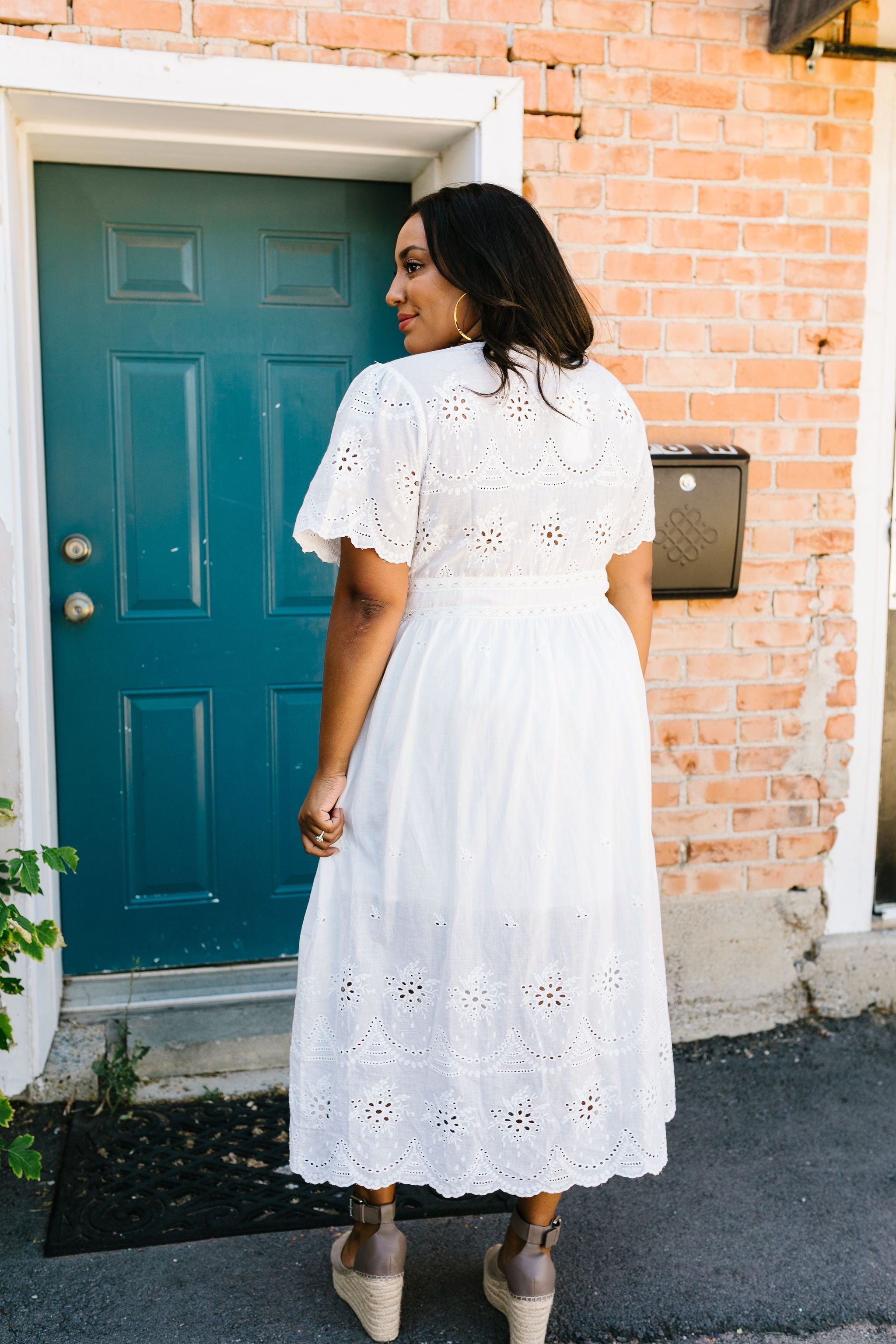 Made For Romance Lace Midi Dress