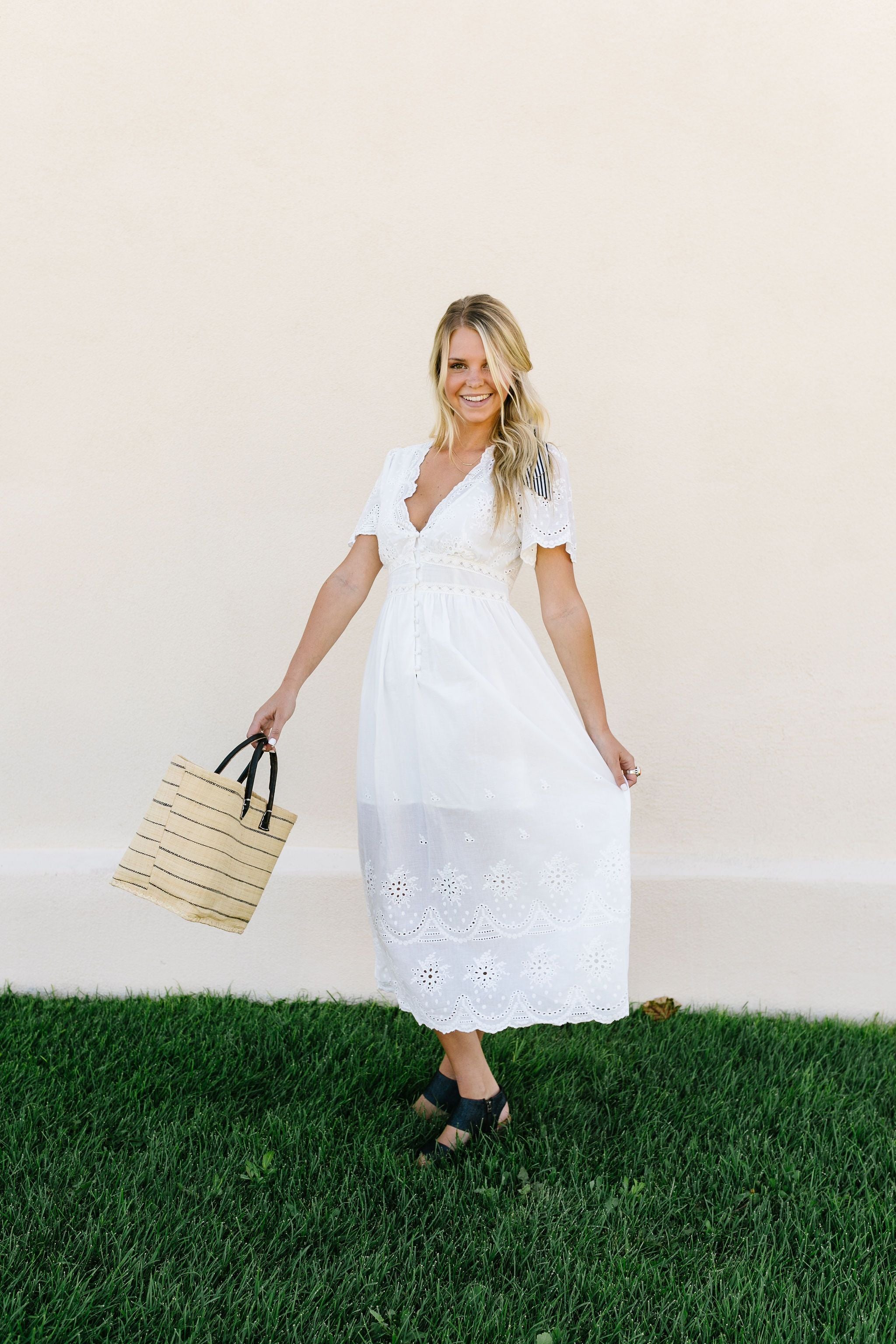 Made For Romance Lace Midi Dress