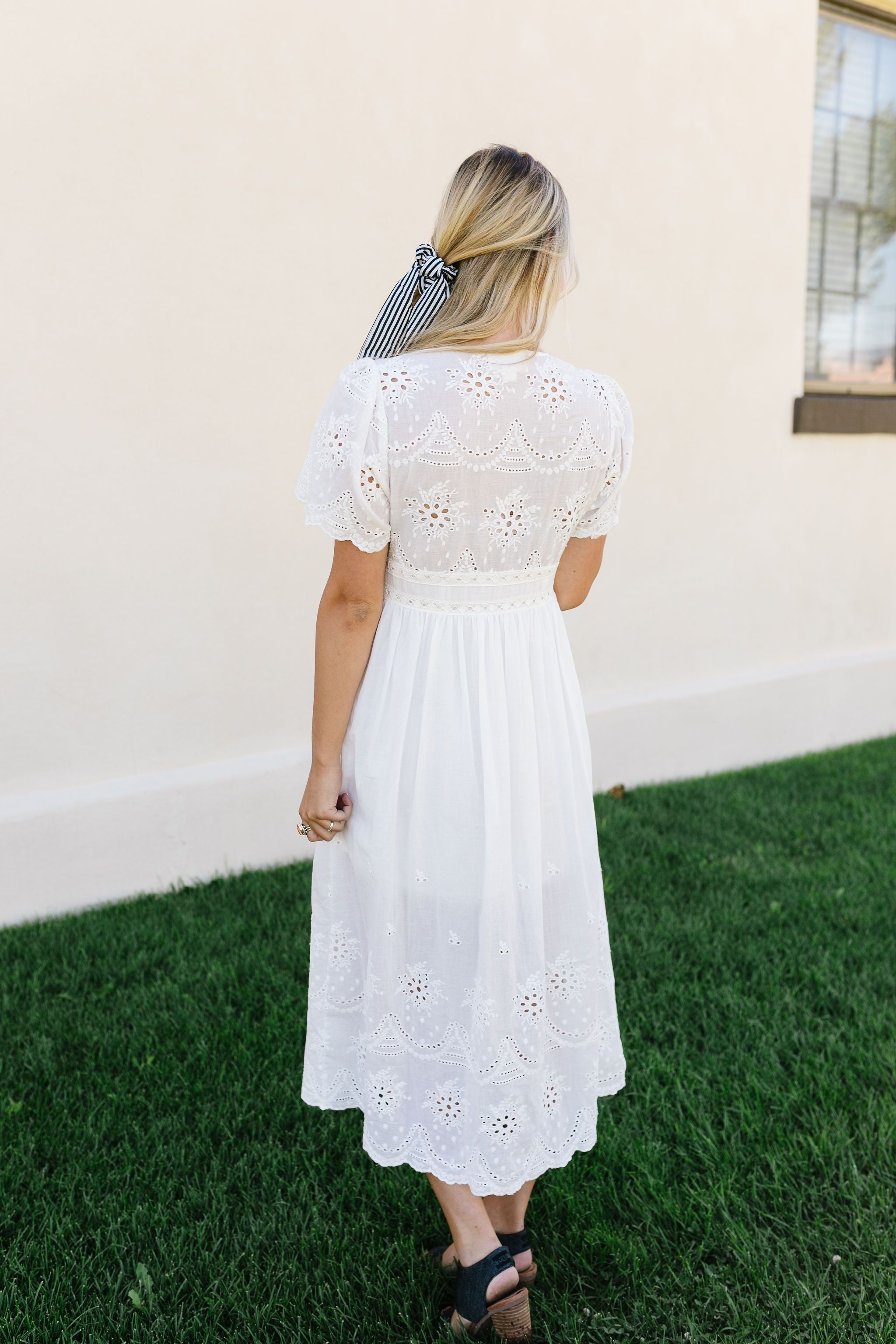 Made For Romance Lace Midi Dress