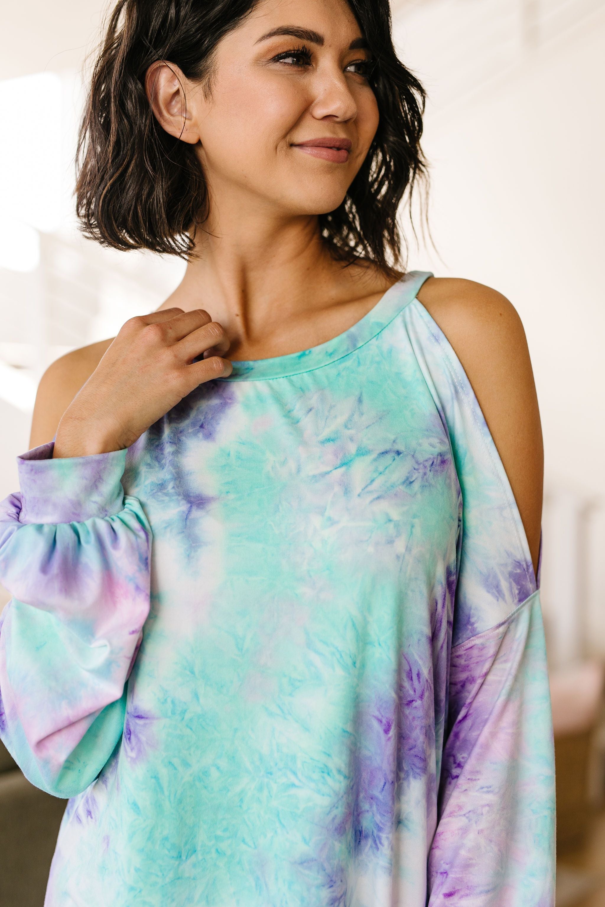 Make A Splash Tie Dye Top