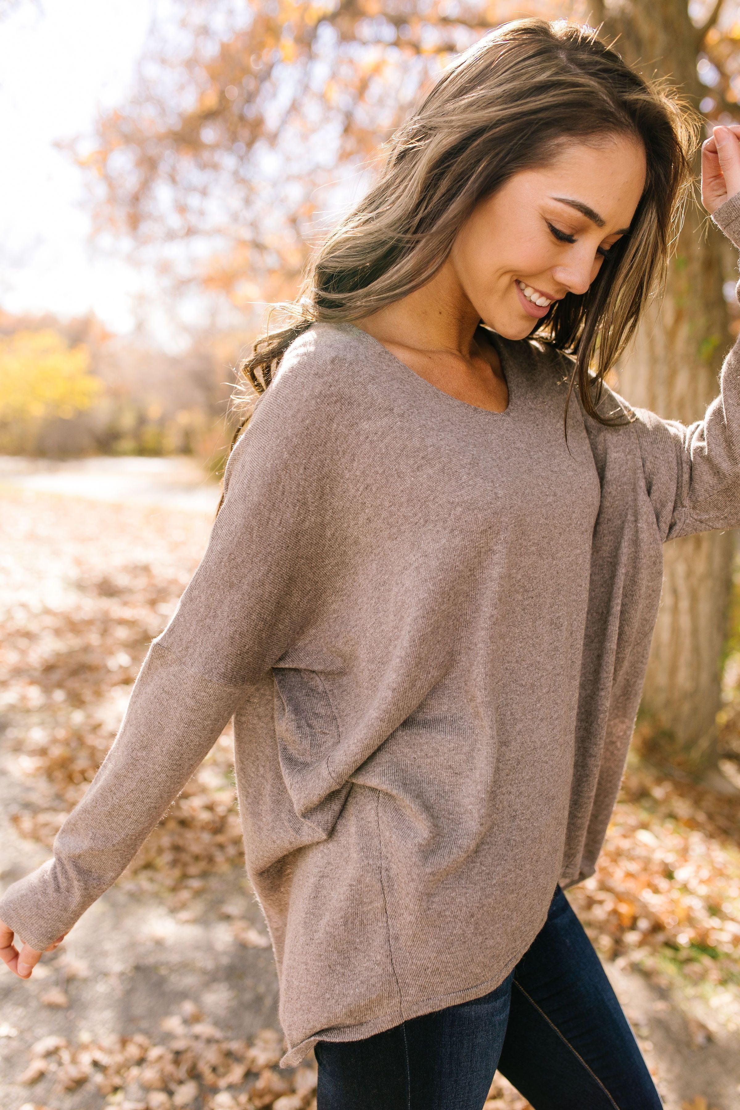 Make It A Grande Mocha Sweater - ALL SALES FINAL