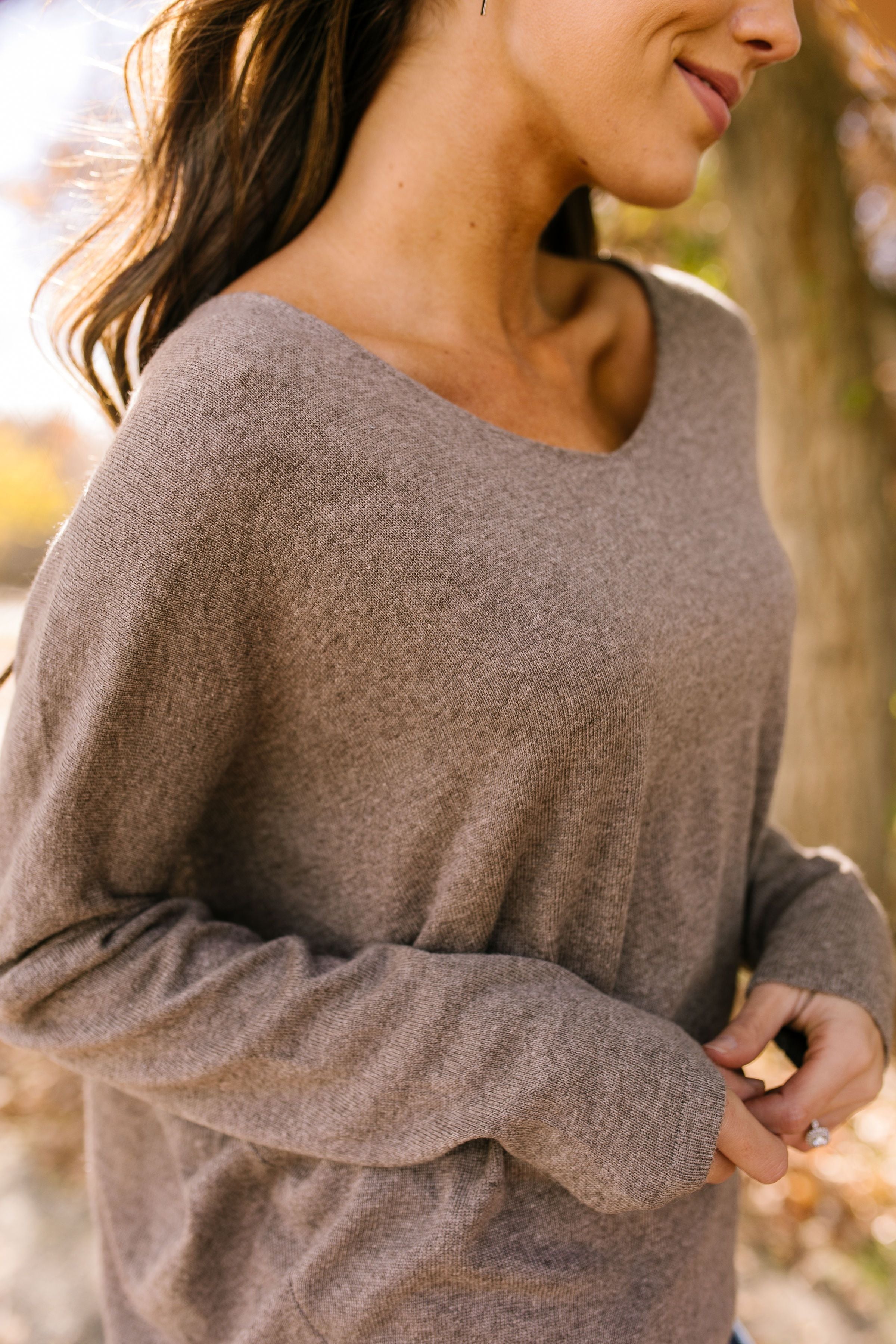 Make It A Grande Mocha Sweater - ALL SALES FINAL