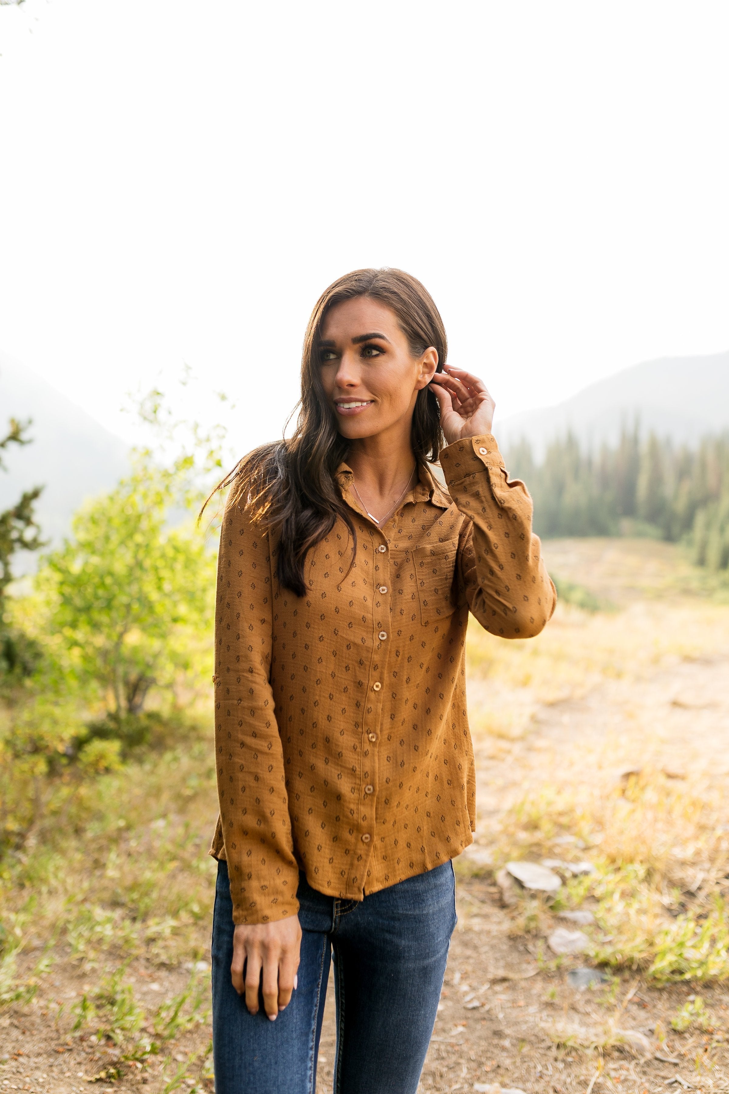 Marigold Fields Buttondown