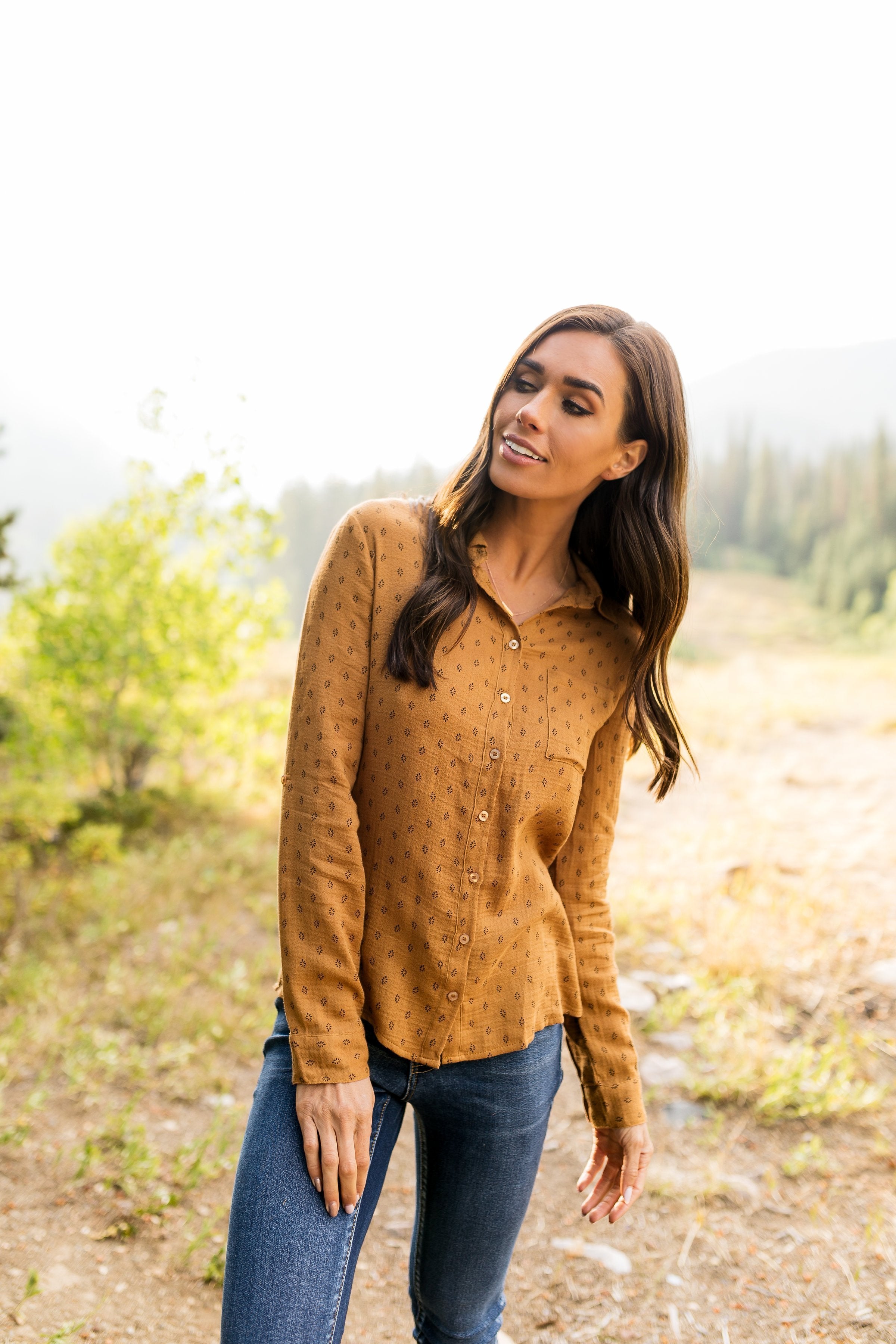 Marigold Fields Buttondown