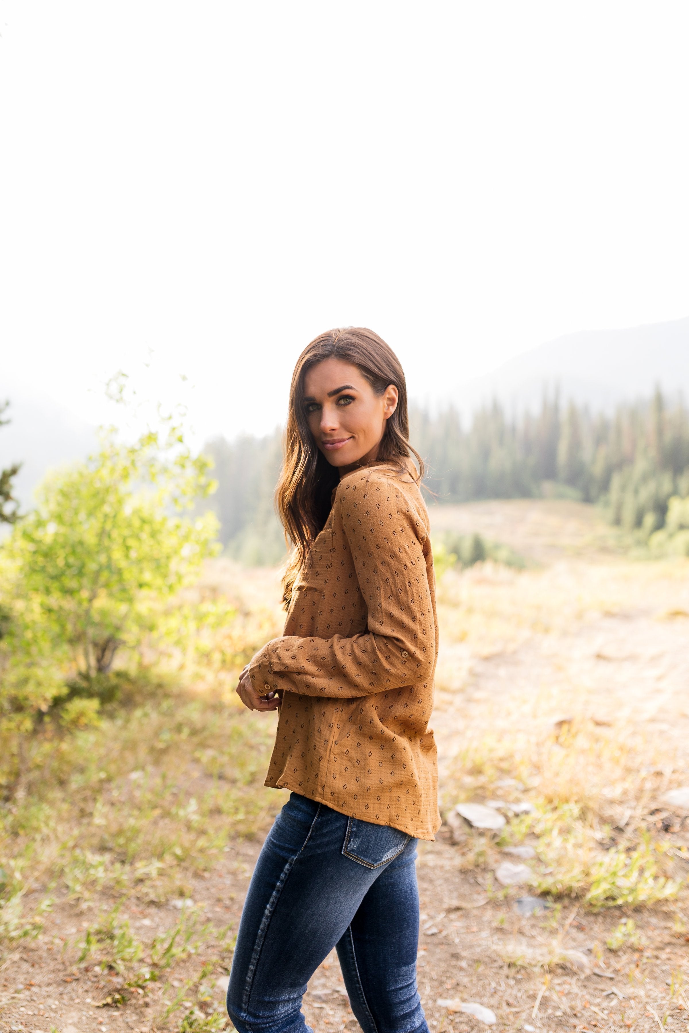 Marigold Fields Buttondown