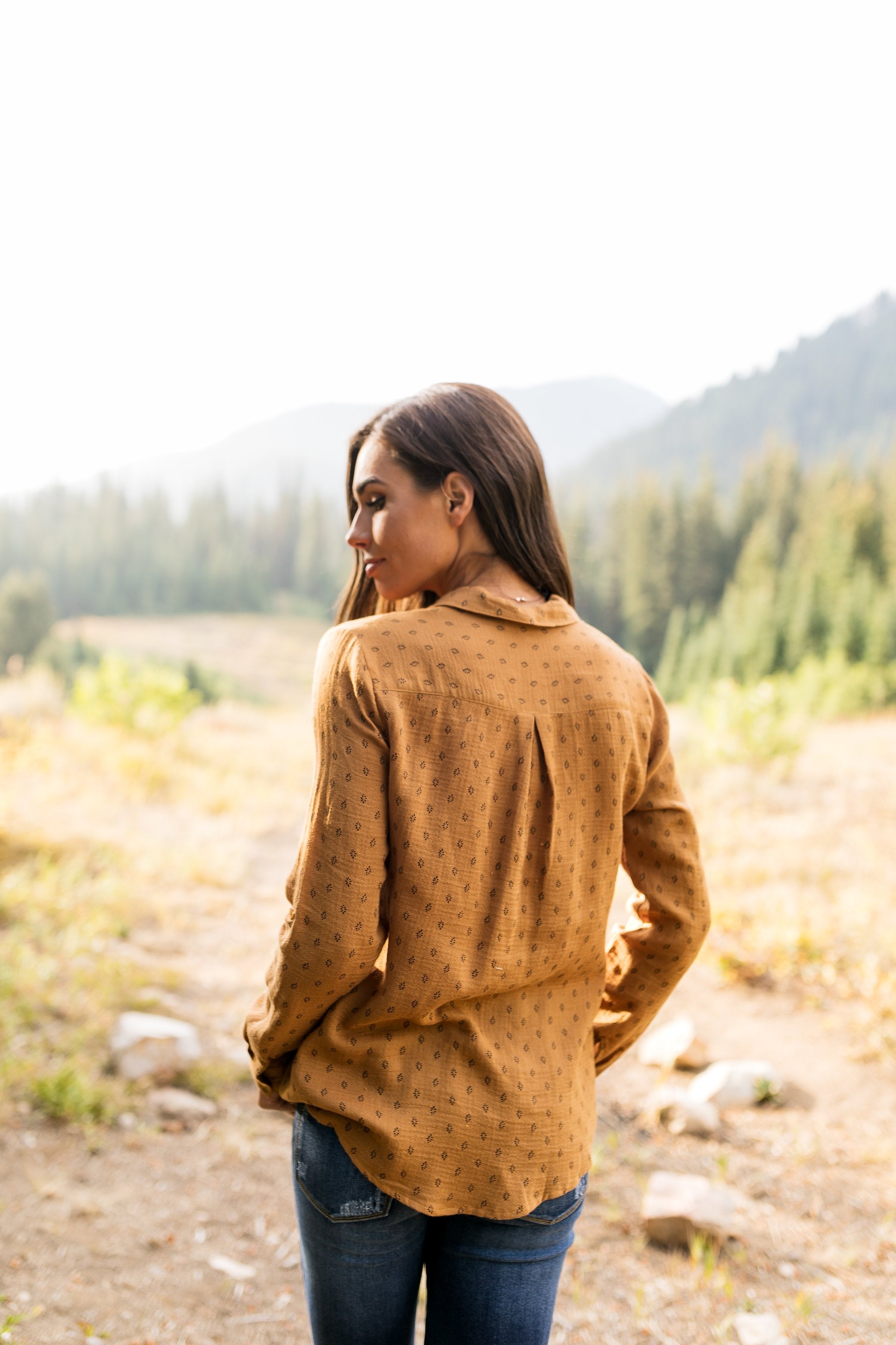 Marigold Fields Buttondown