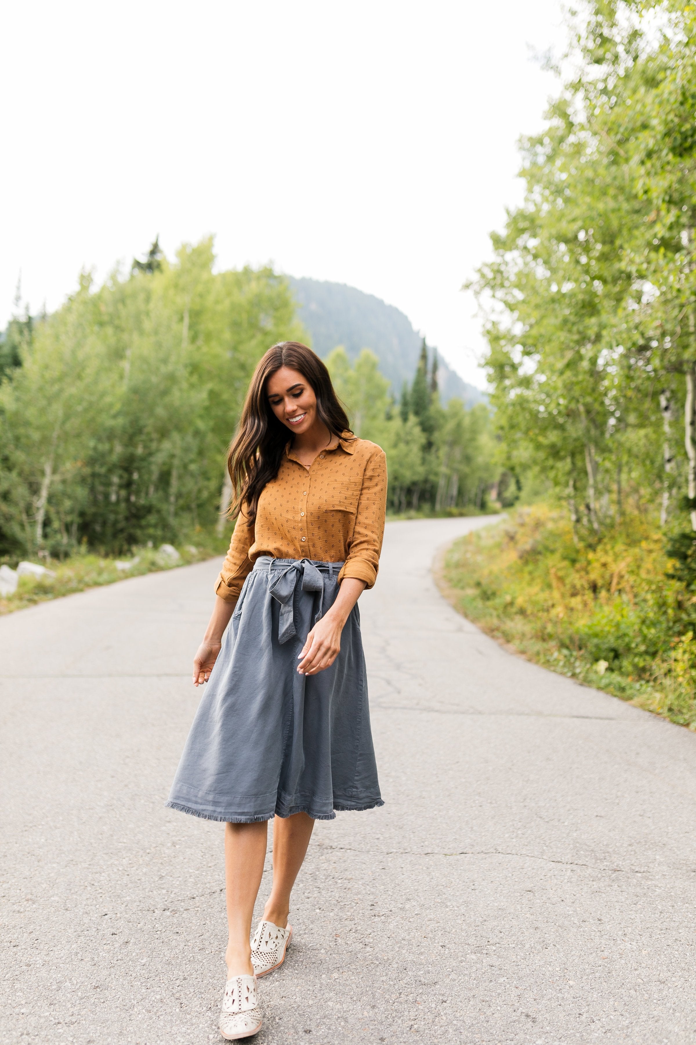 Marigold Fields Buttondown