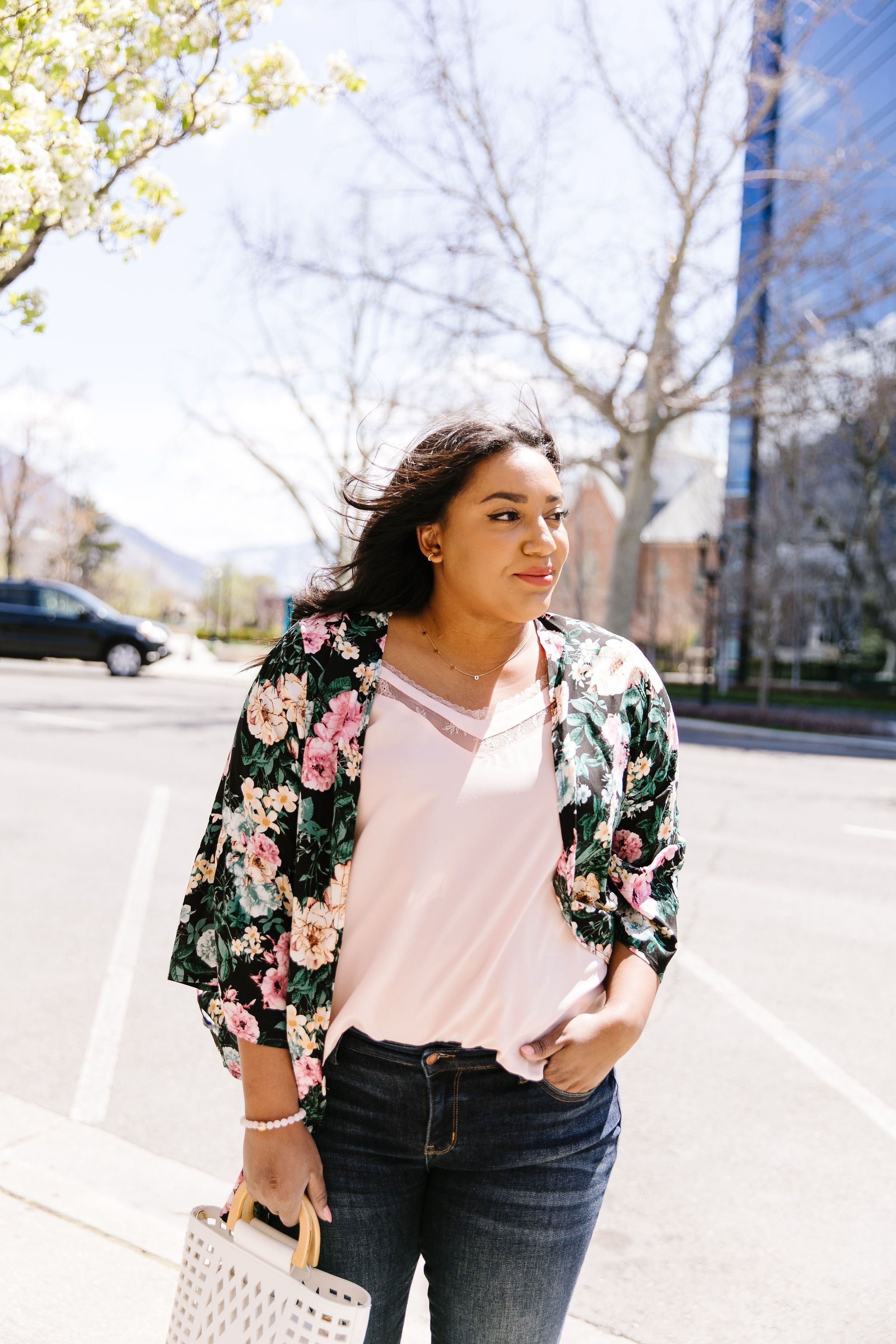 Mixed Flowers Cardigan