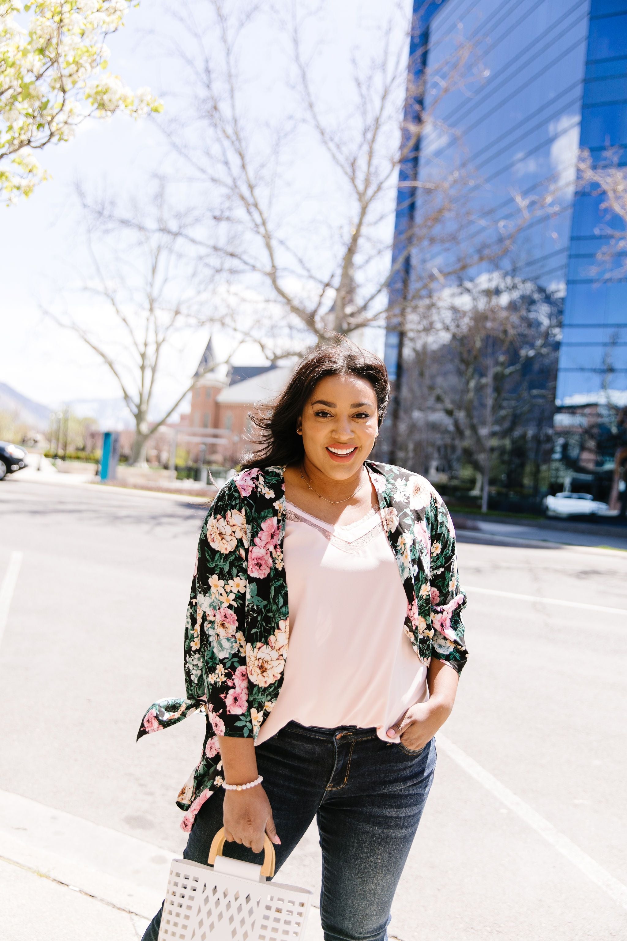 Mixed Flowers Cardigan