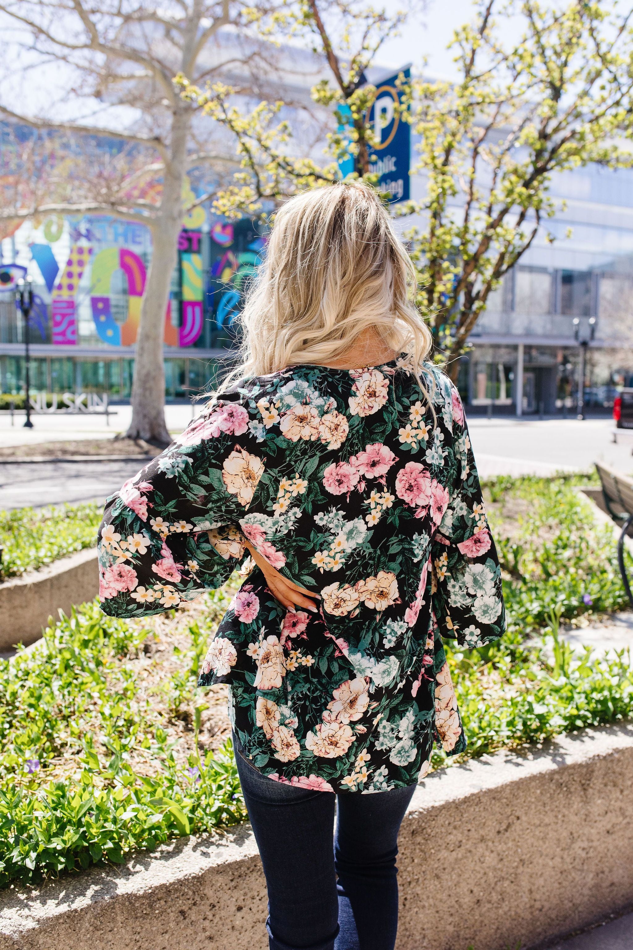 Mixed Flowers Cardigan