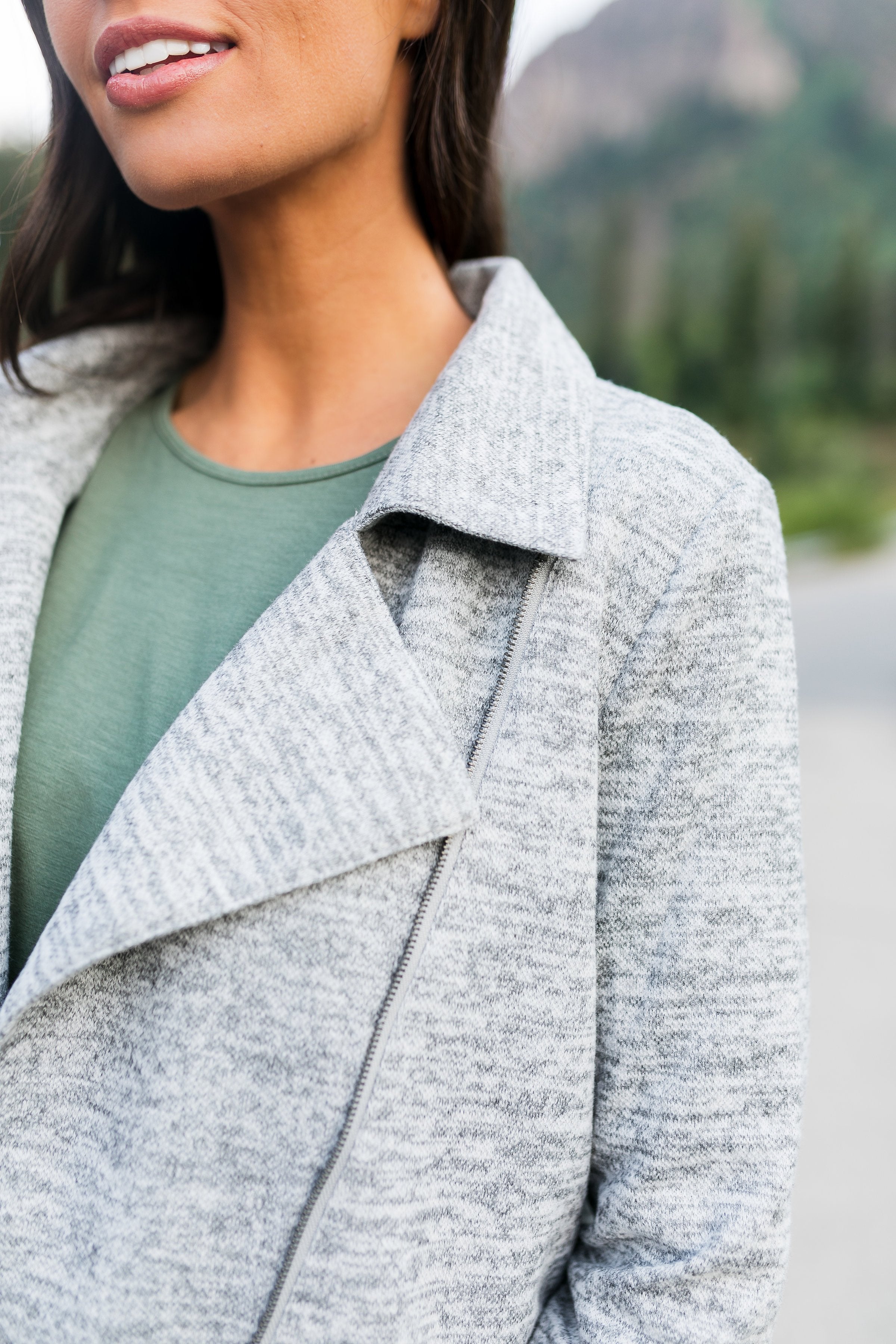 Modern Moto Knit Jacket