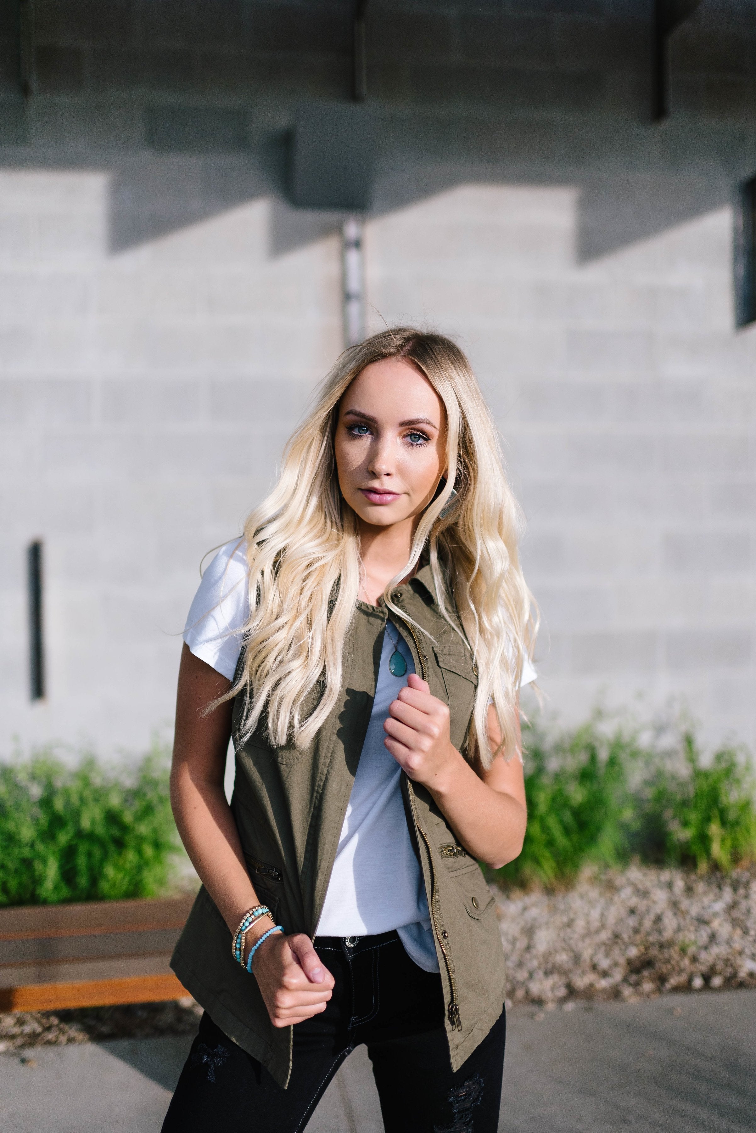 Olive Camp Vest