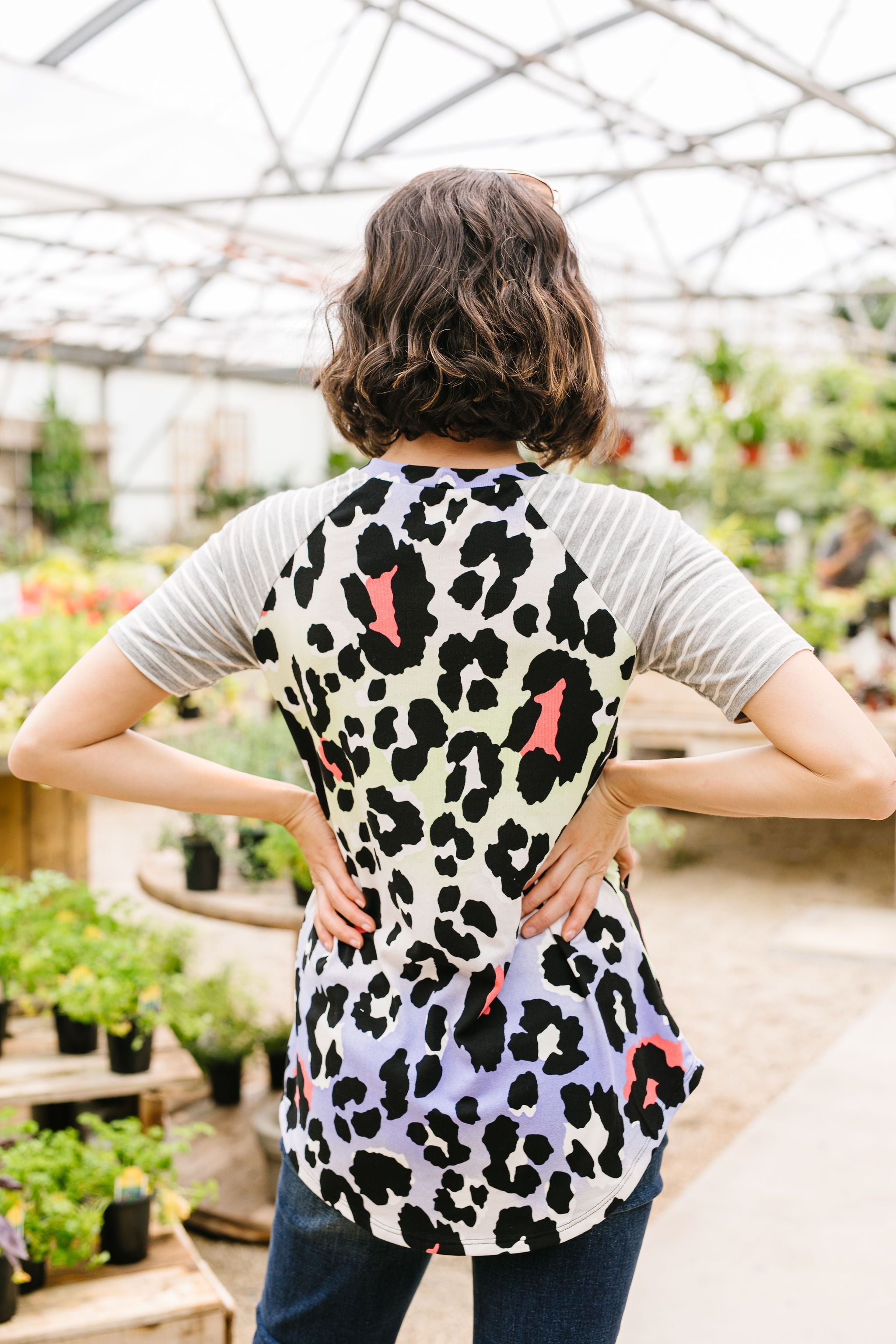 Pastel Spots & Stripes Top