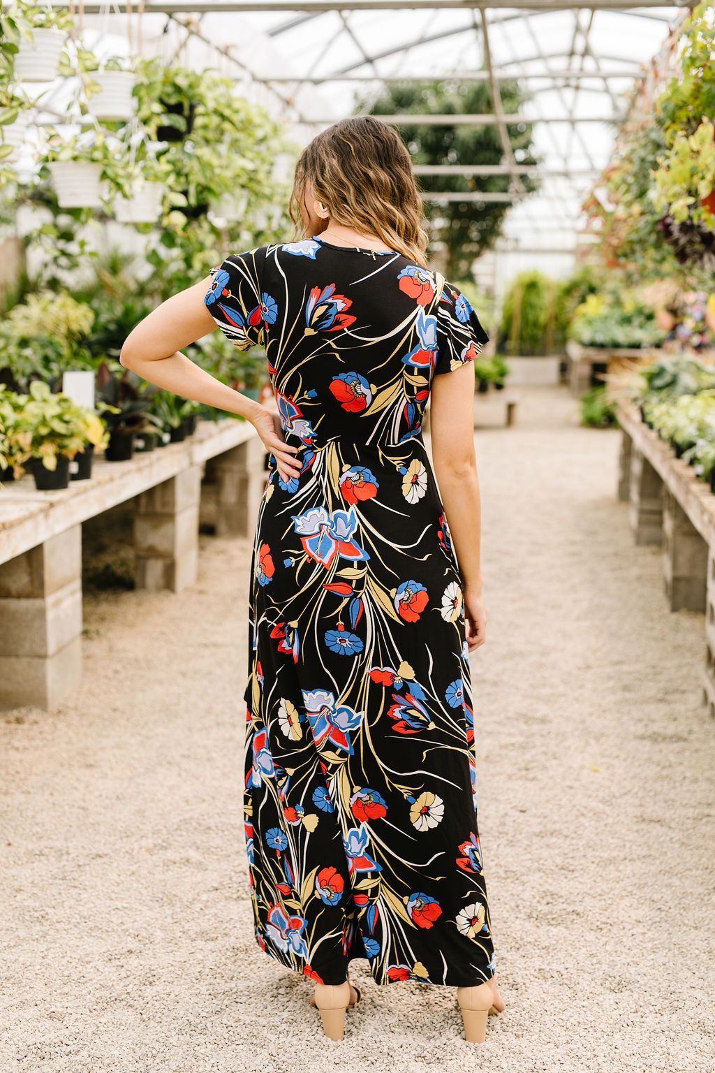 Patriotic Flower Garden Maxi