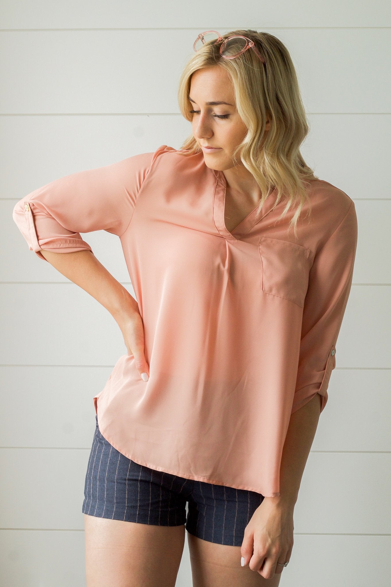 Peach Blossom Blouse