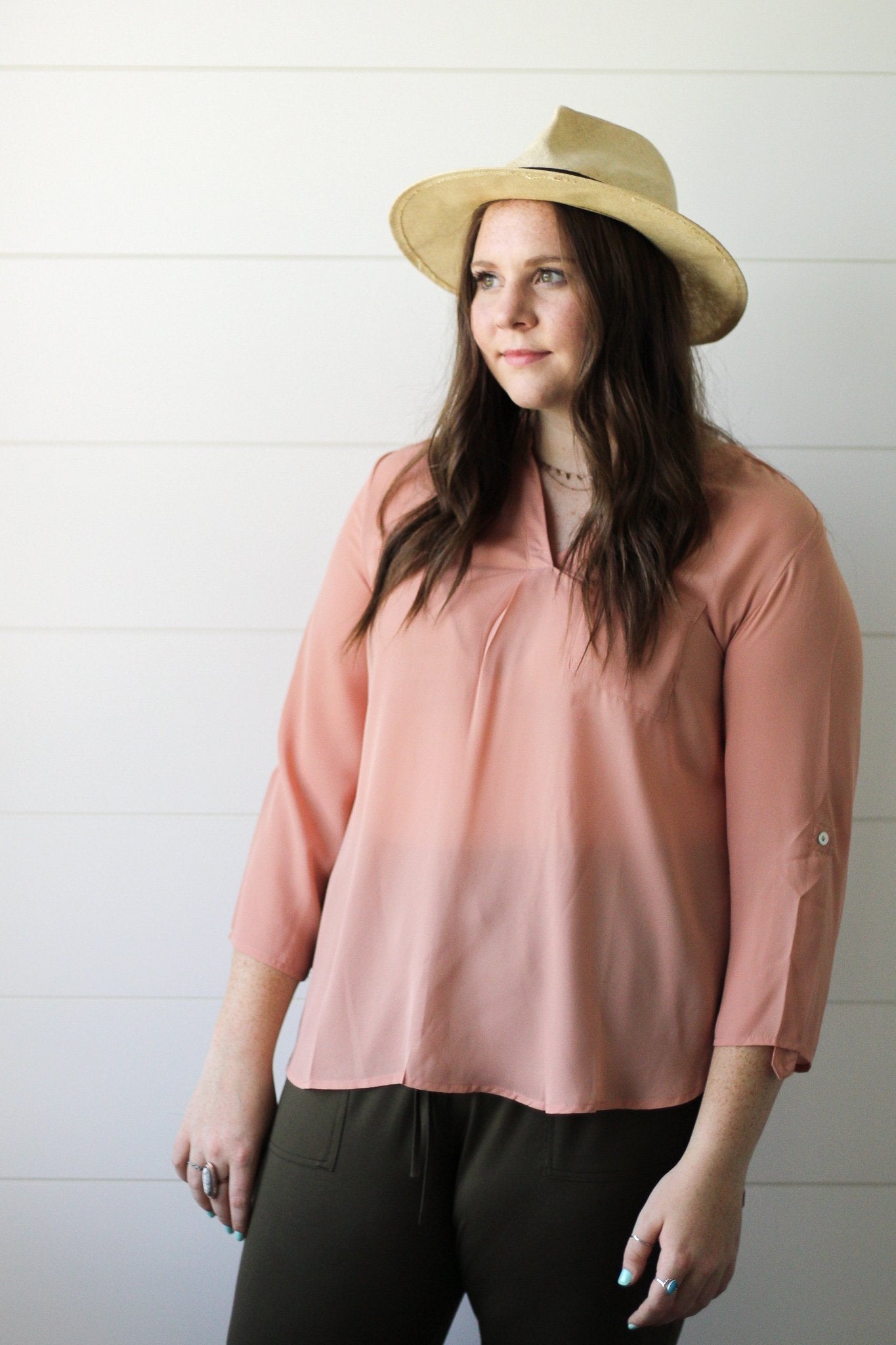 Peach Blossom Blouse