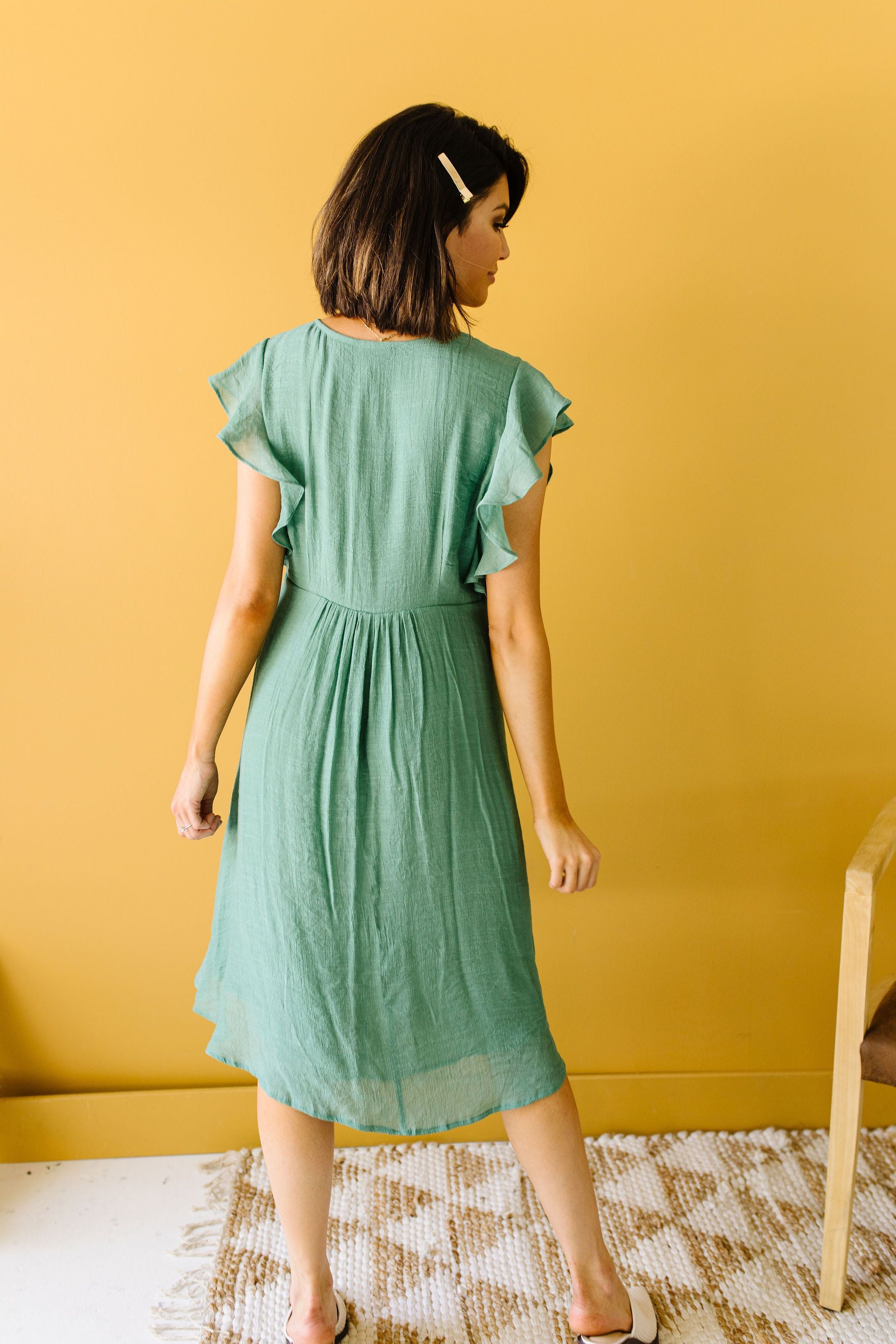 Picture This Sage Midi Dress