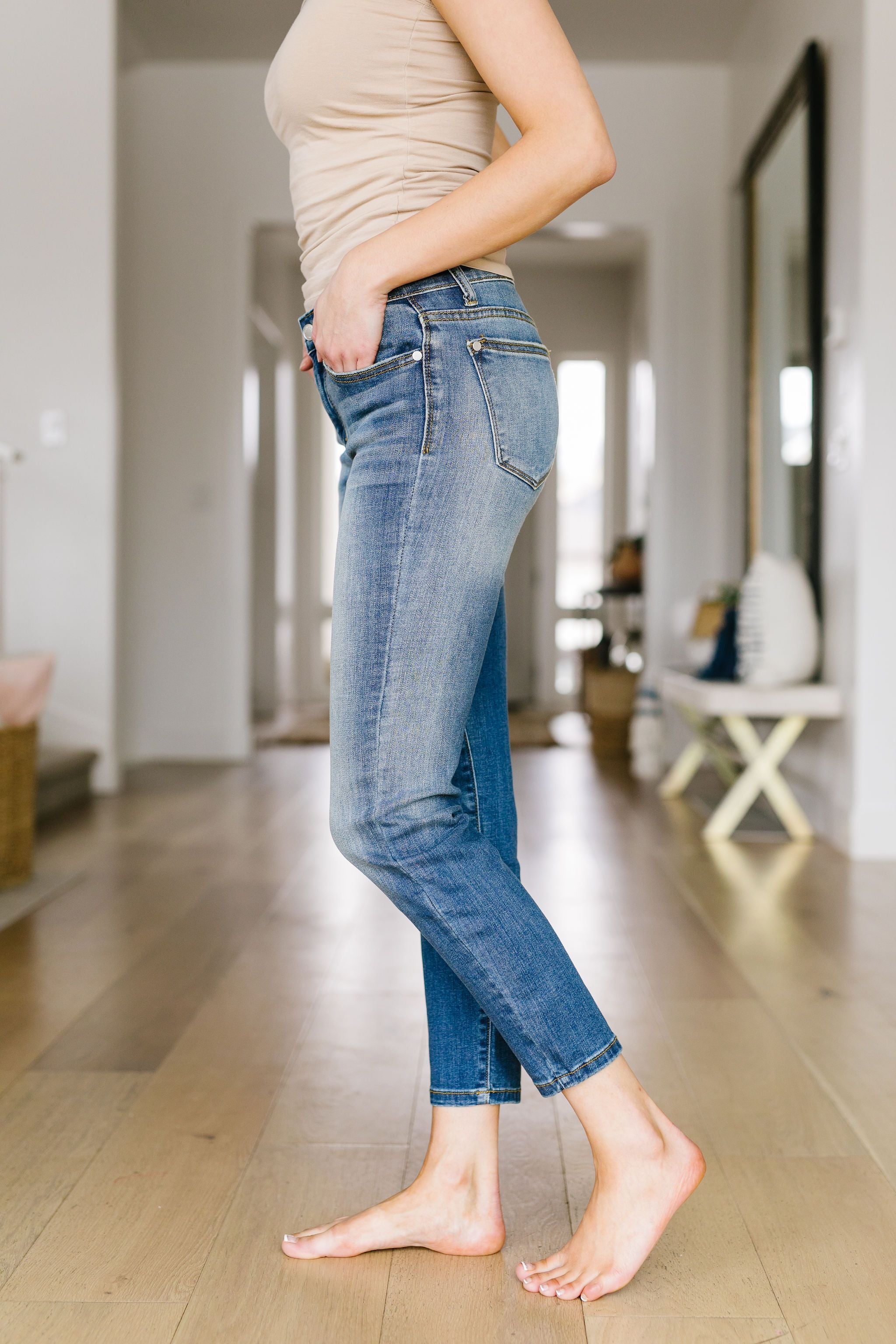 Plainly Perfect Relaxed Mid-Rise Jeans