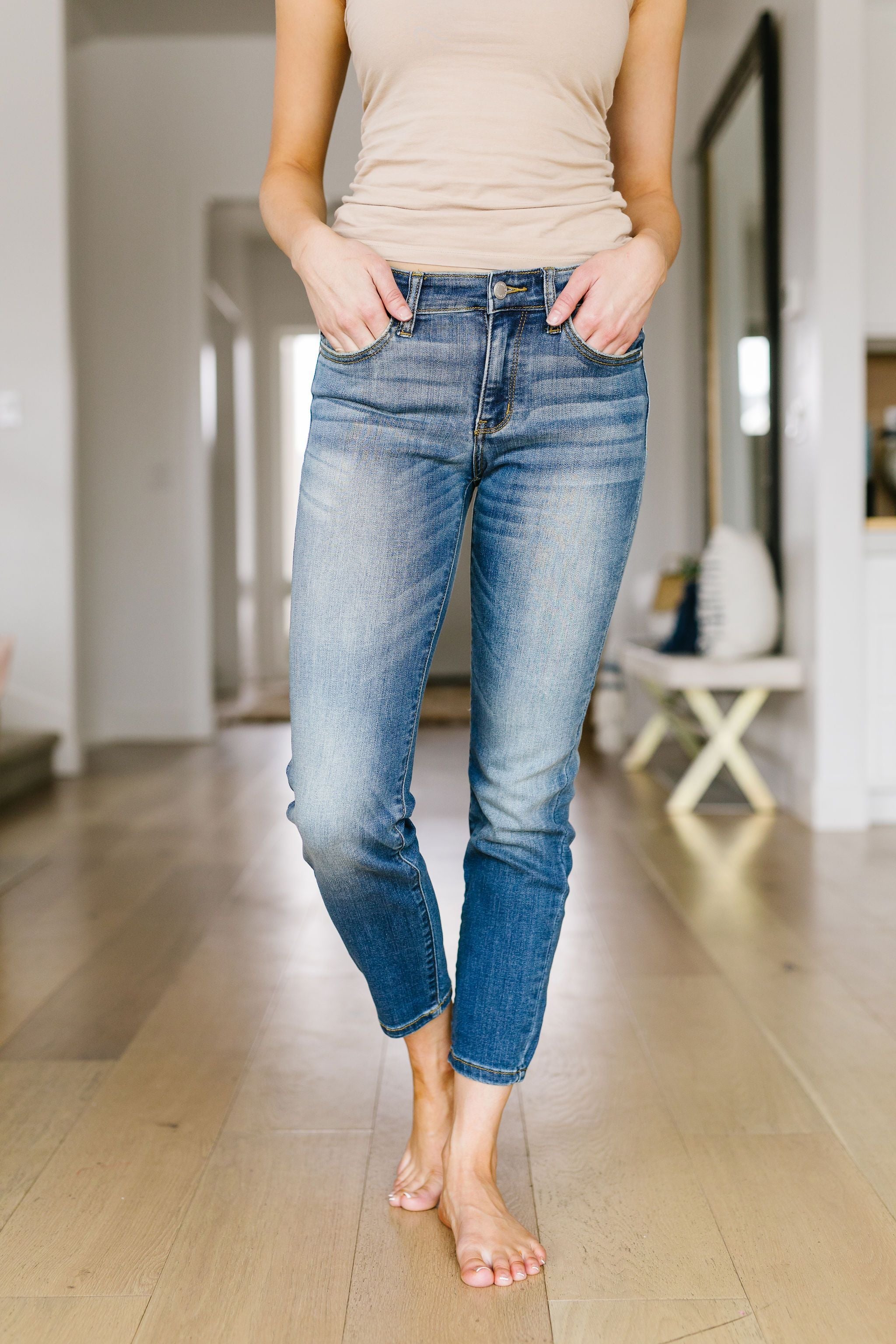 Plainly Perfect Relaxed Mid-Rise Jeans