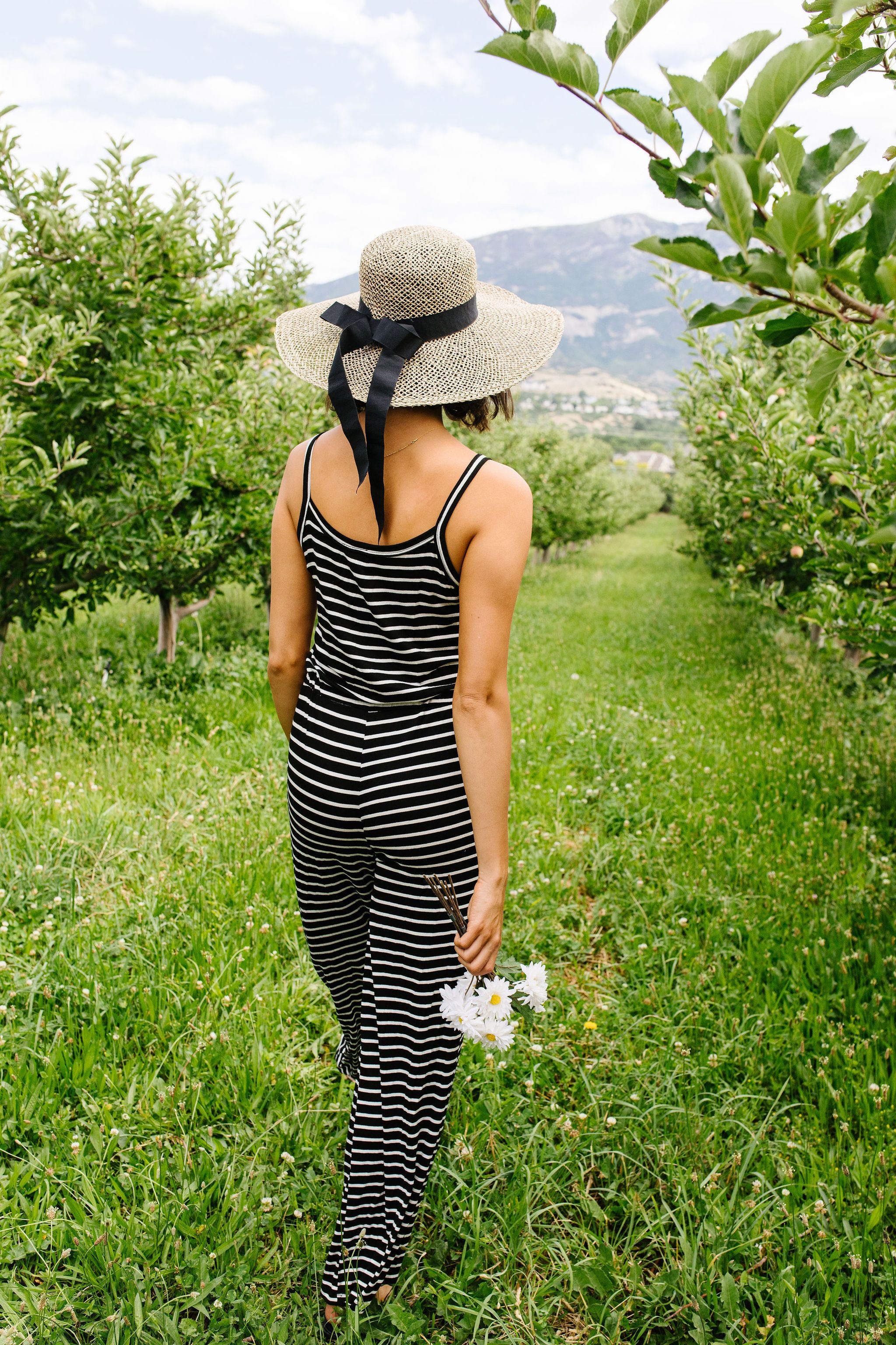 Play All Day Striped Jumpsuit