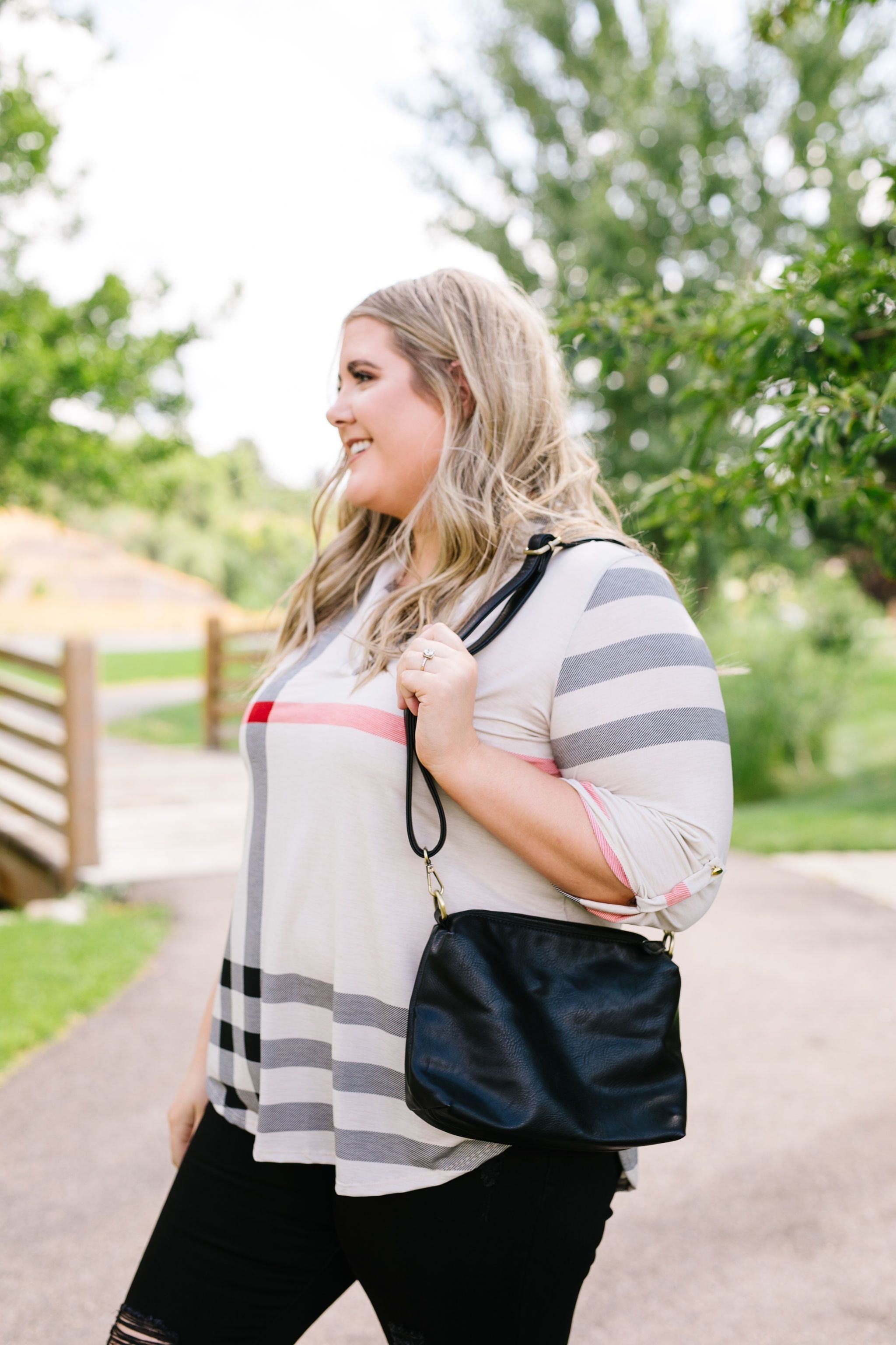 Pretty As A Peacock Tote In Black