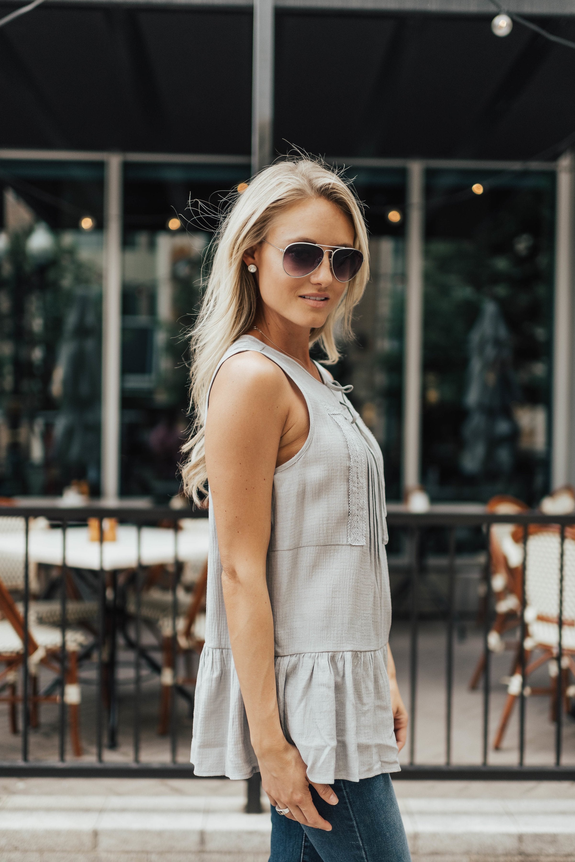 Pretty Pleats In Gray