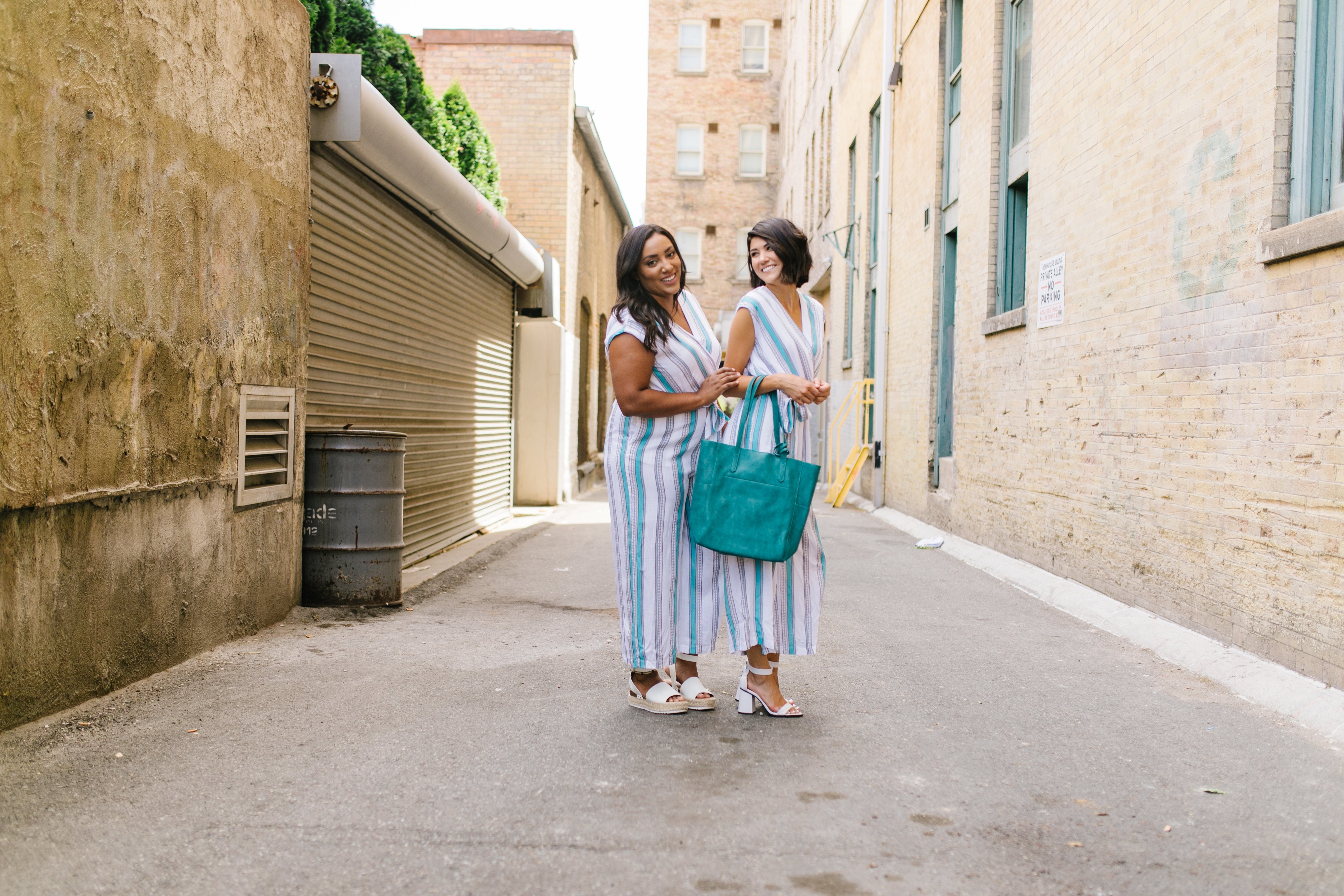 Pretty Woman Striped Jumpsuit