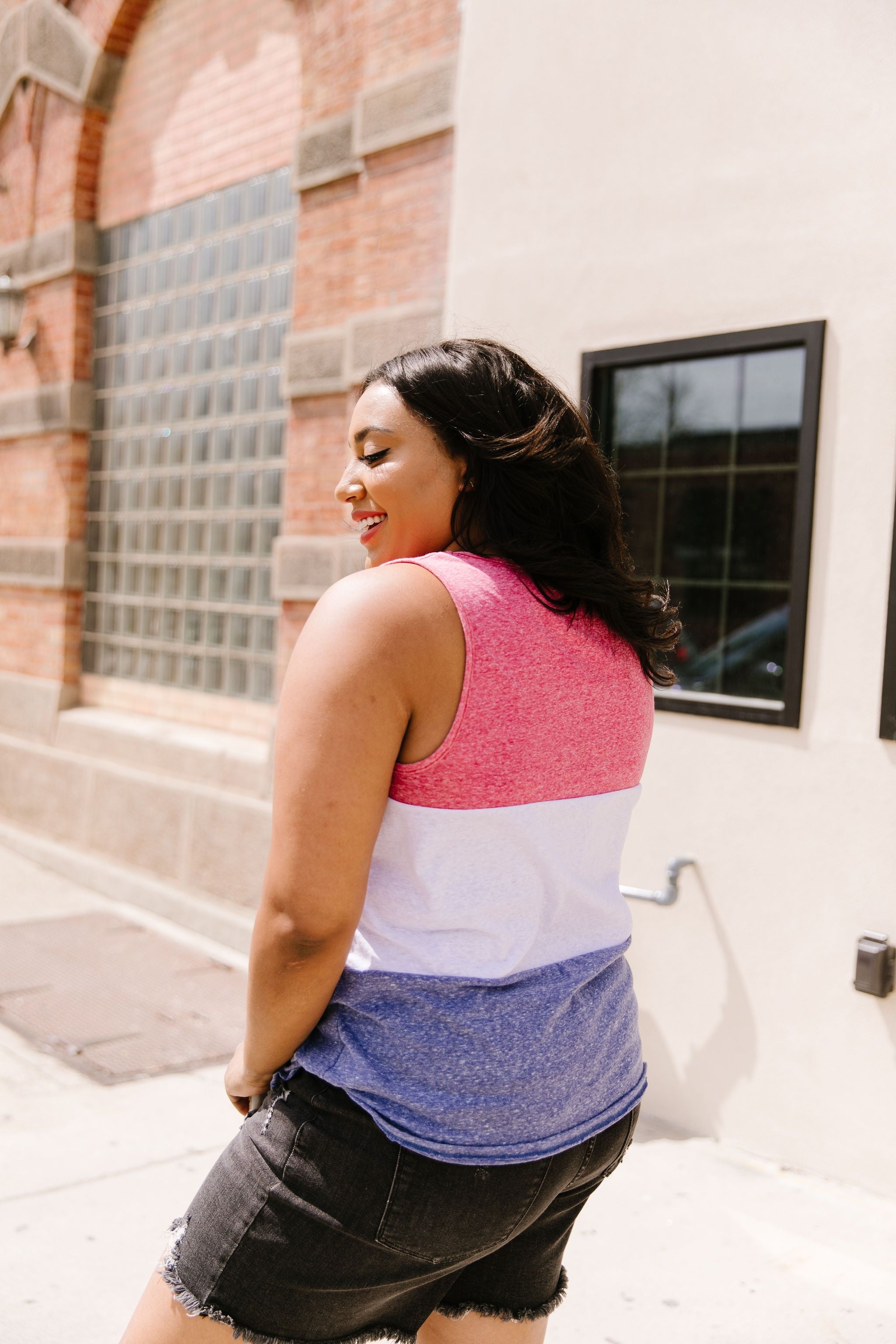 Red White & Blue Tank