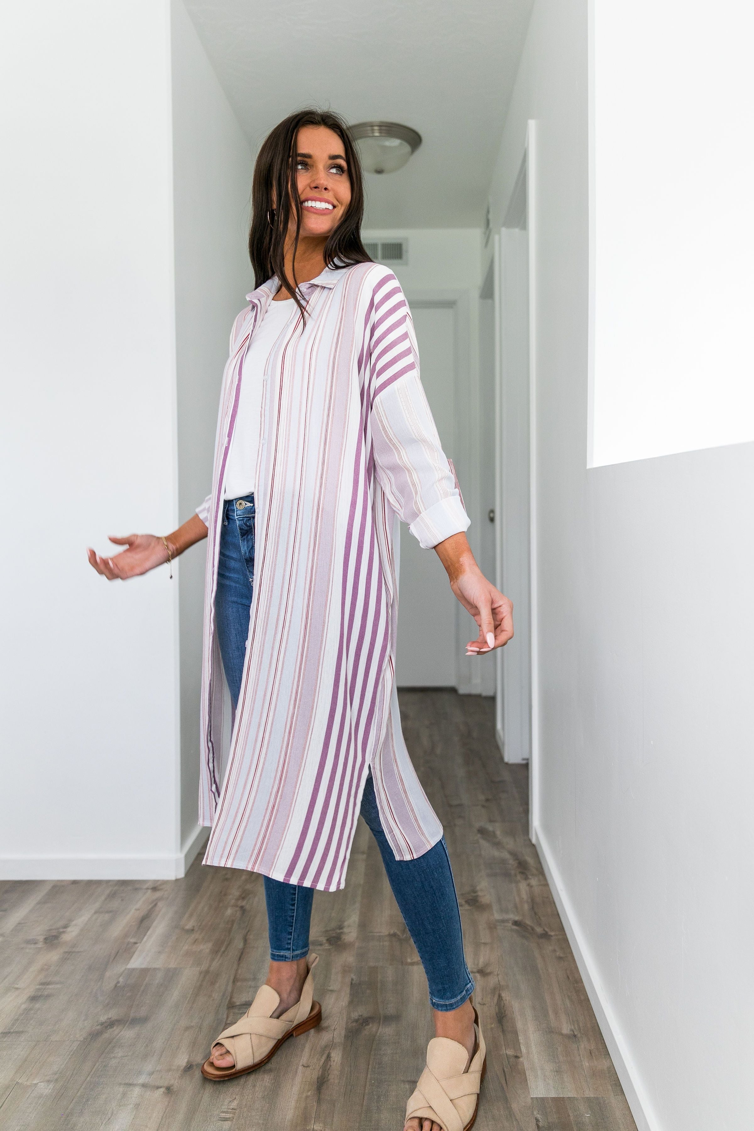 Risky Business Striped Dress - ALL SALES FINAL