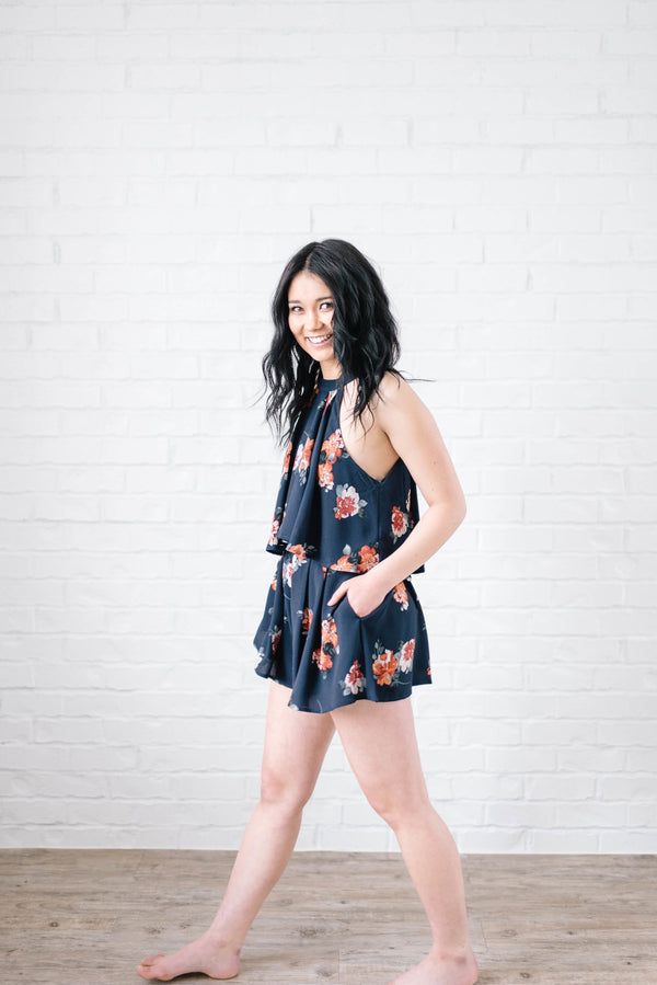 Roxy Floral Romper