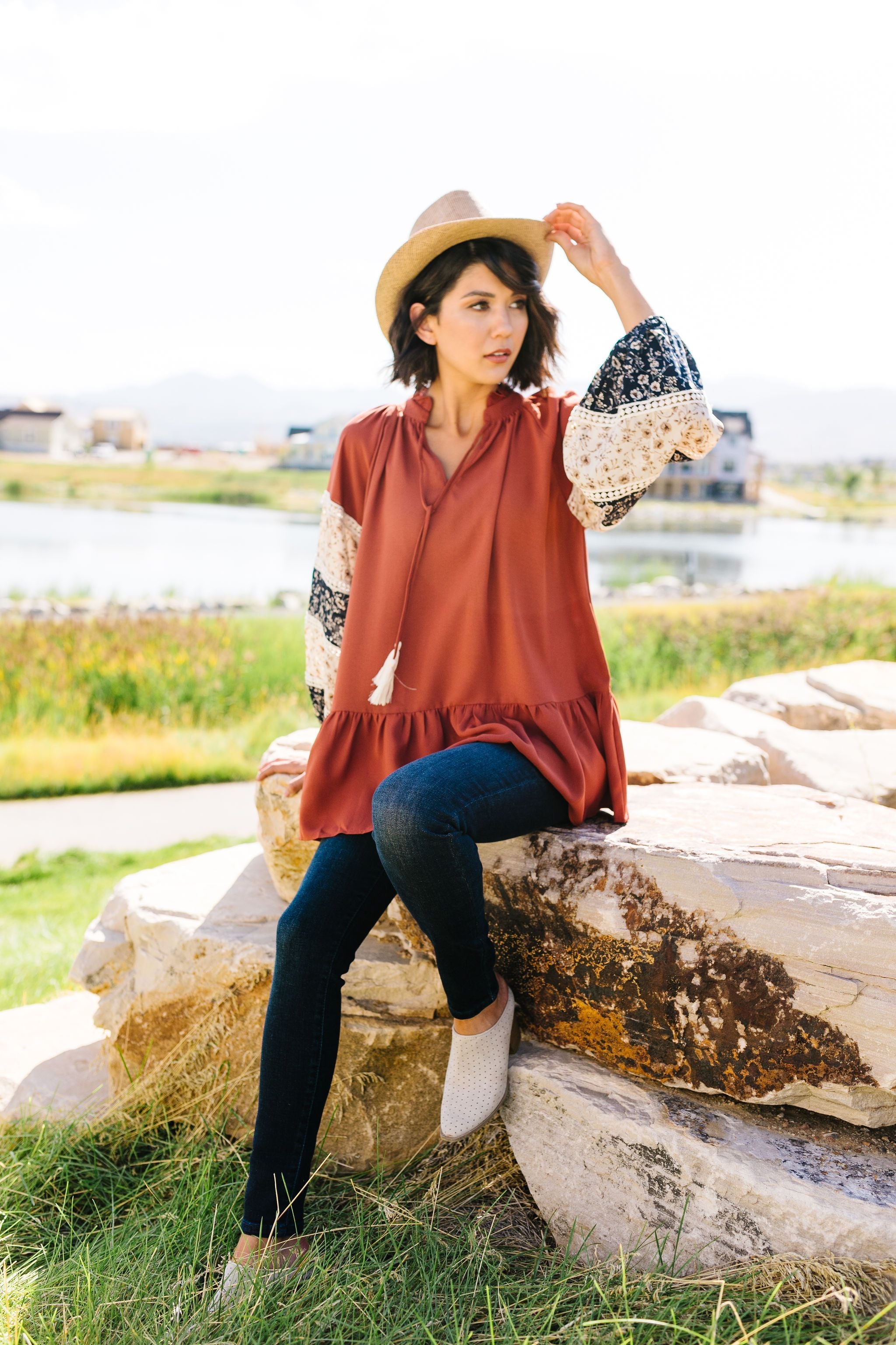 Beyond Boho Blouse