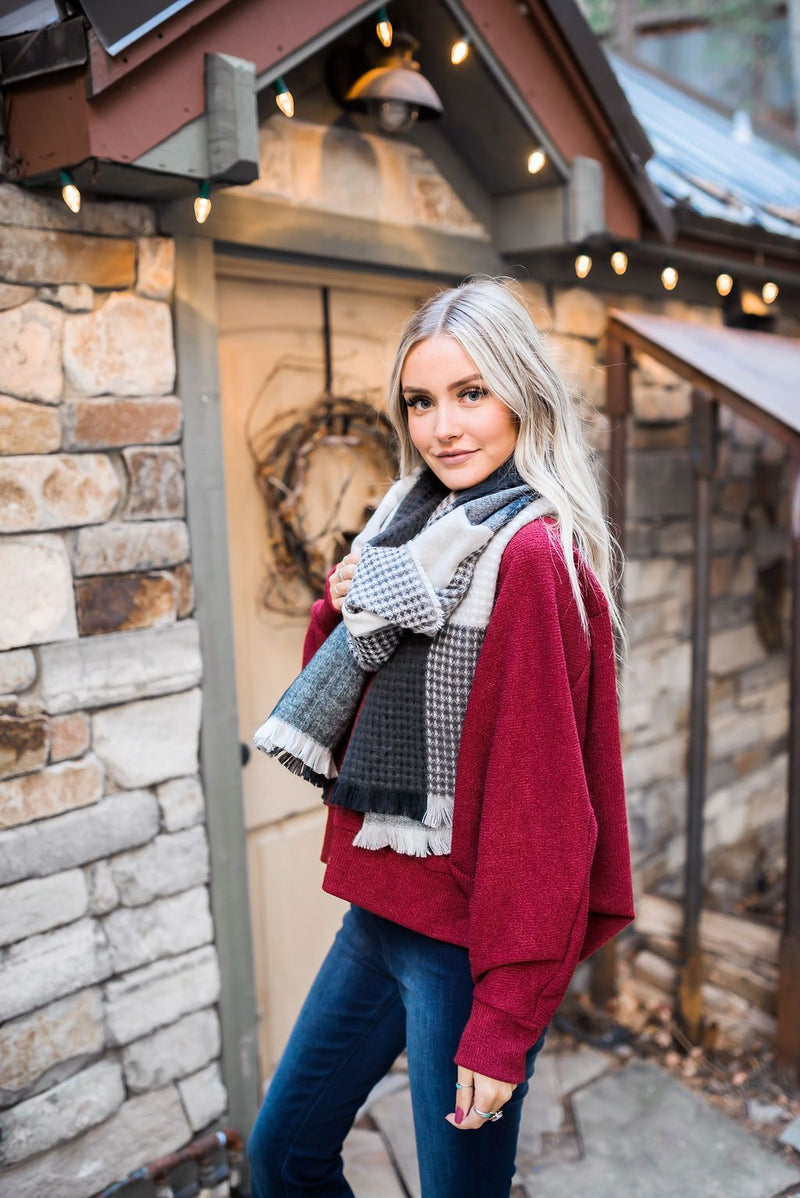 Salt + Pepper Scarf Forever