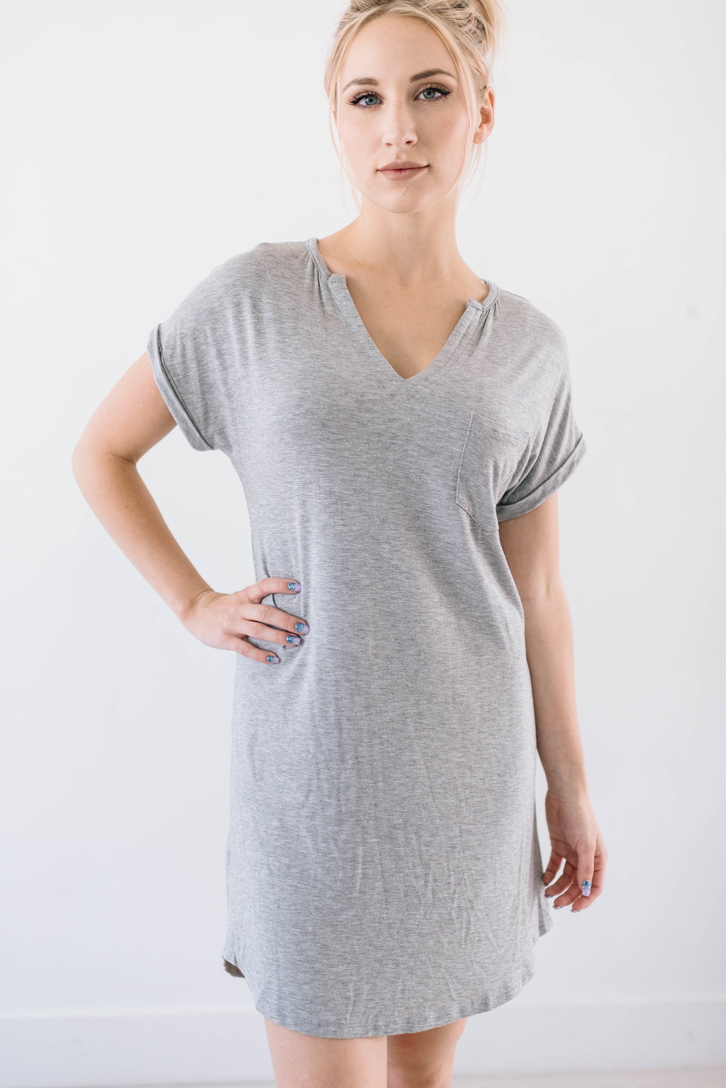 Sedona Tunic in Gray