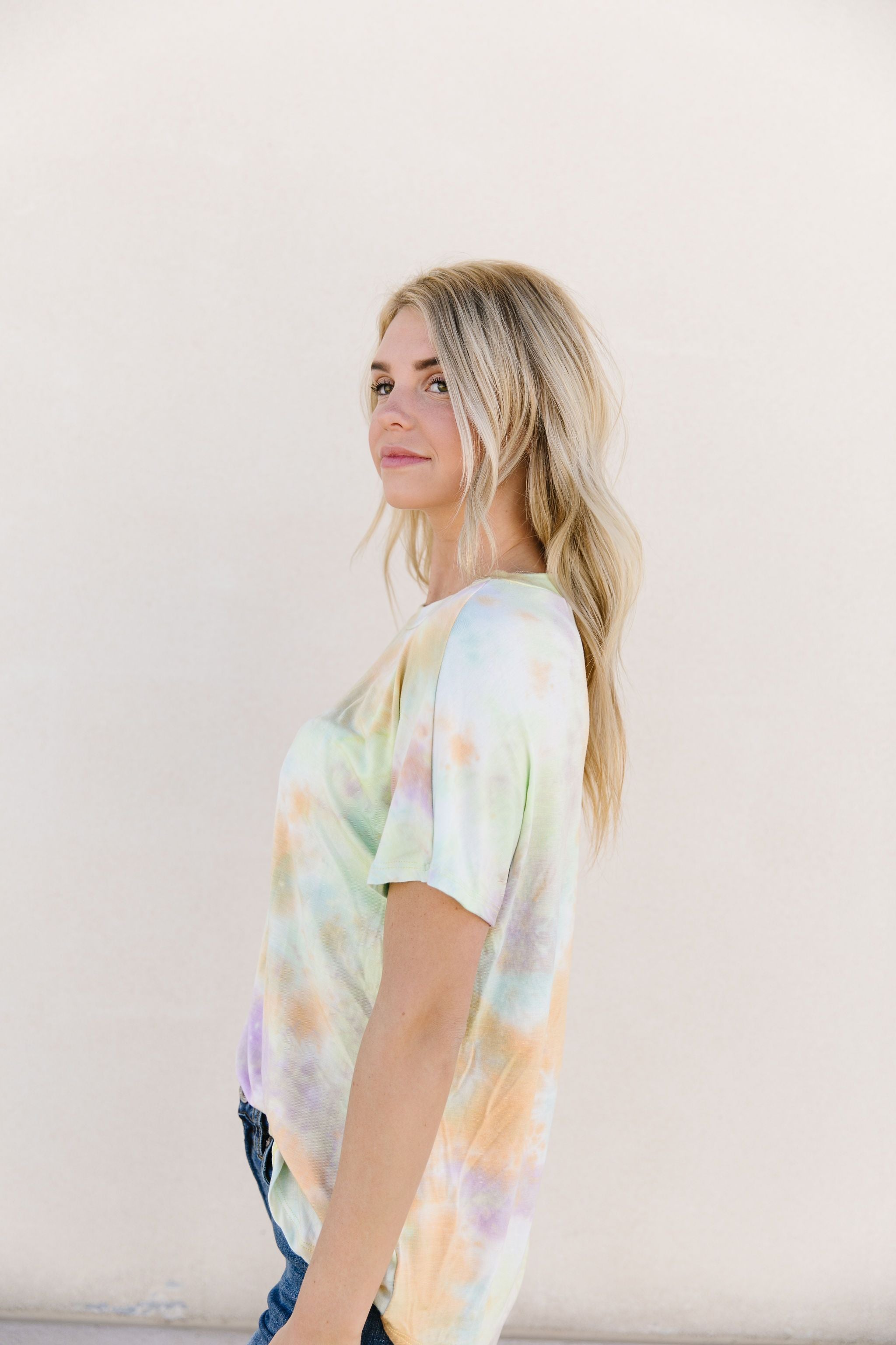 Sherbet Swirl Tie Dye Top