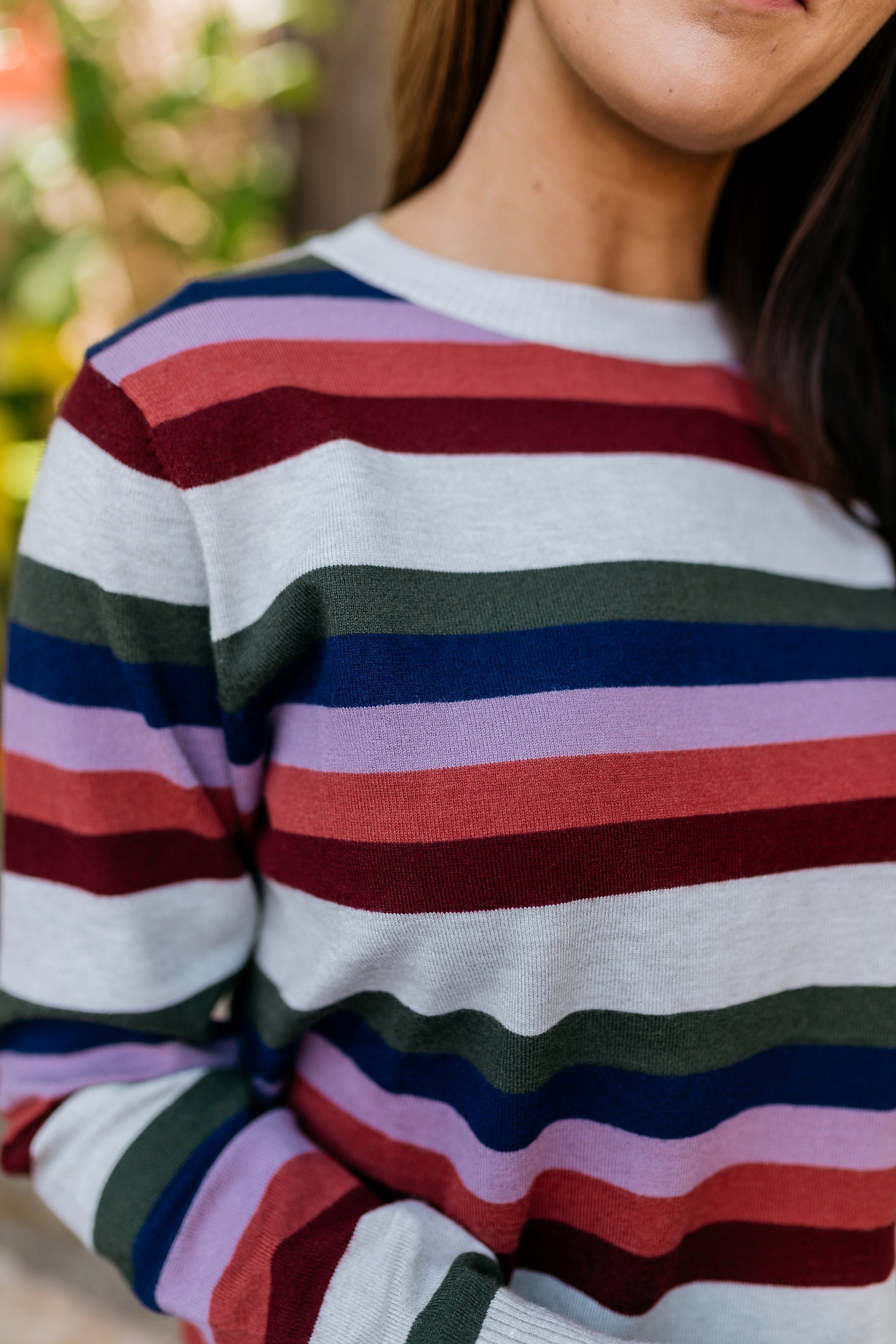 Simply Sublime Striped Sweater