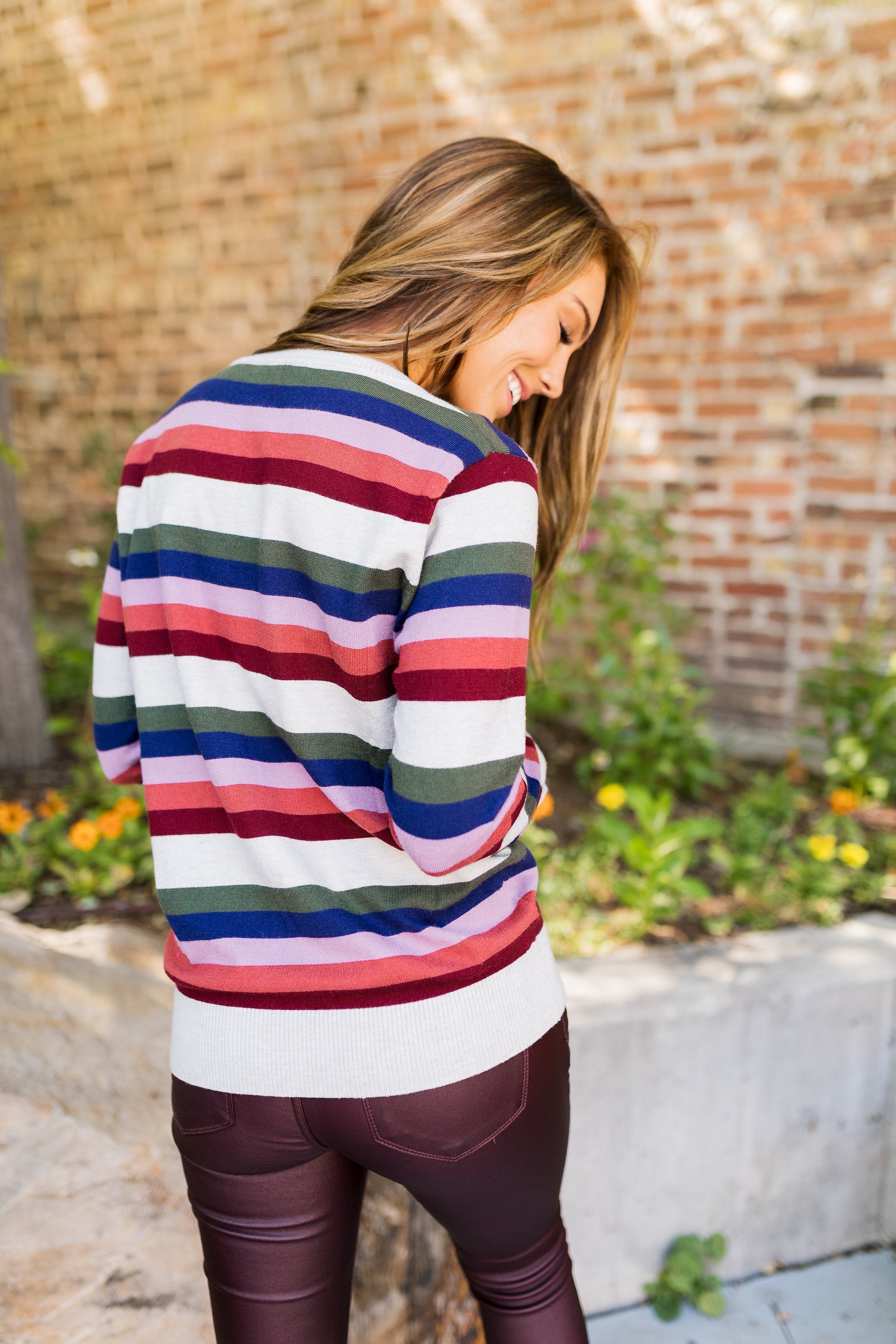 Simply Sublime Striped Sweater