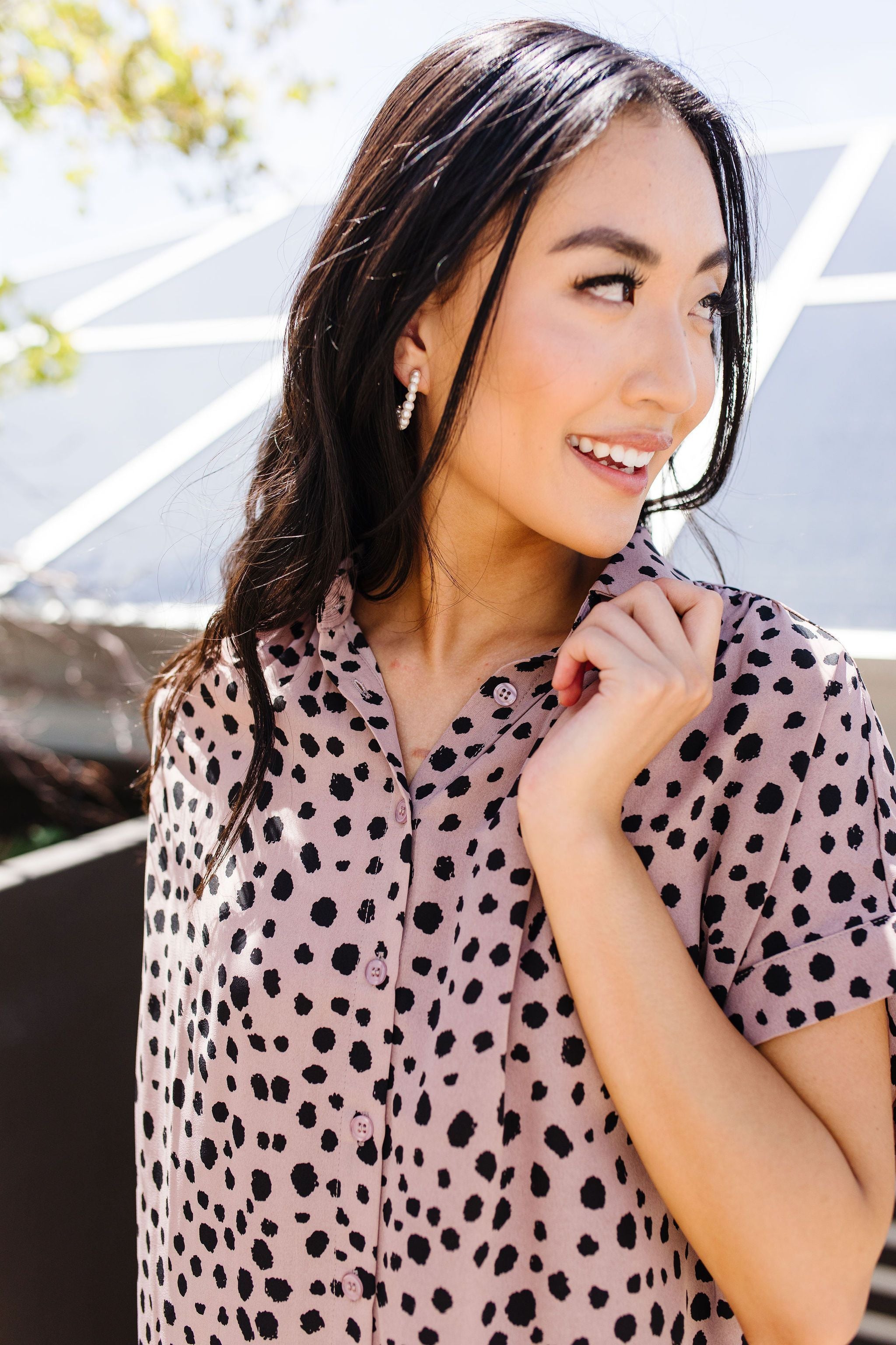 Spotty Connection Blouse