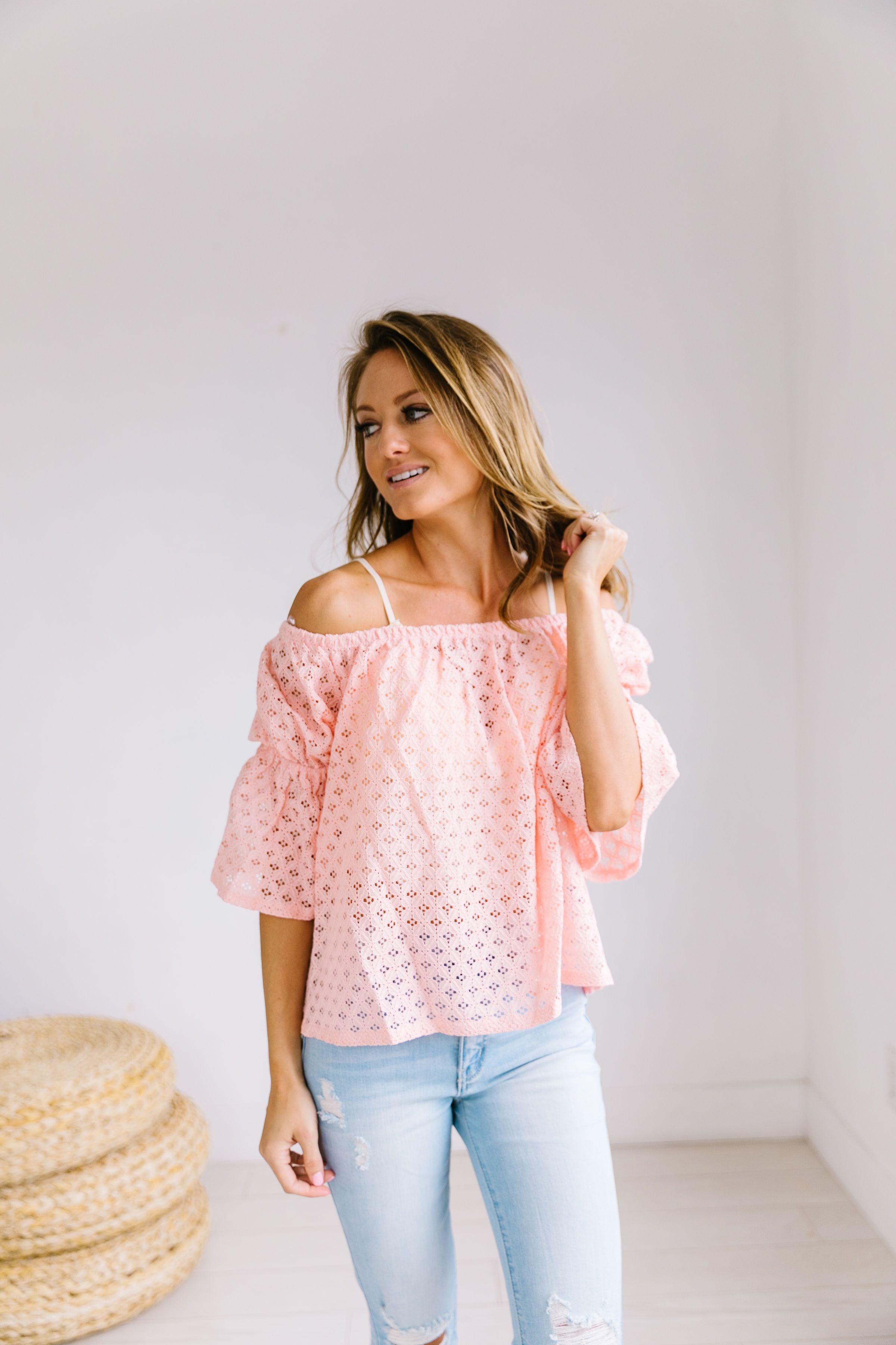 Spring Breeze Crochet Blouse