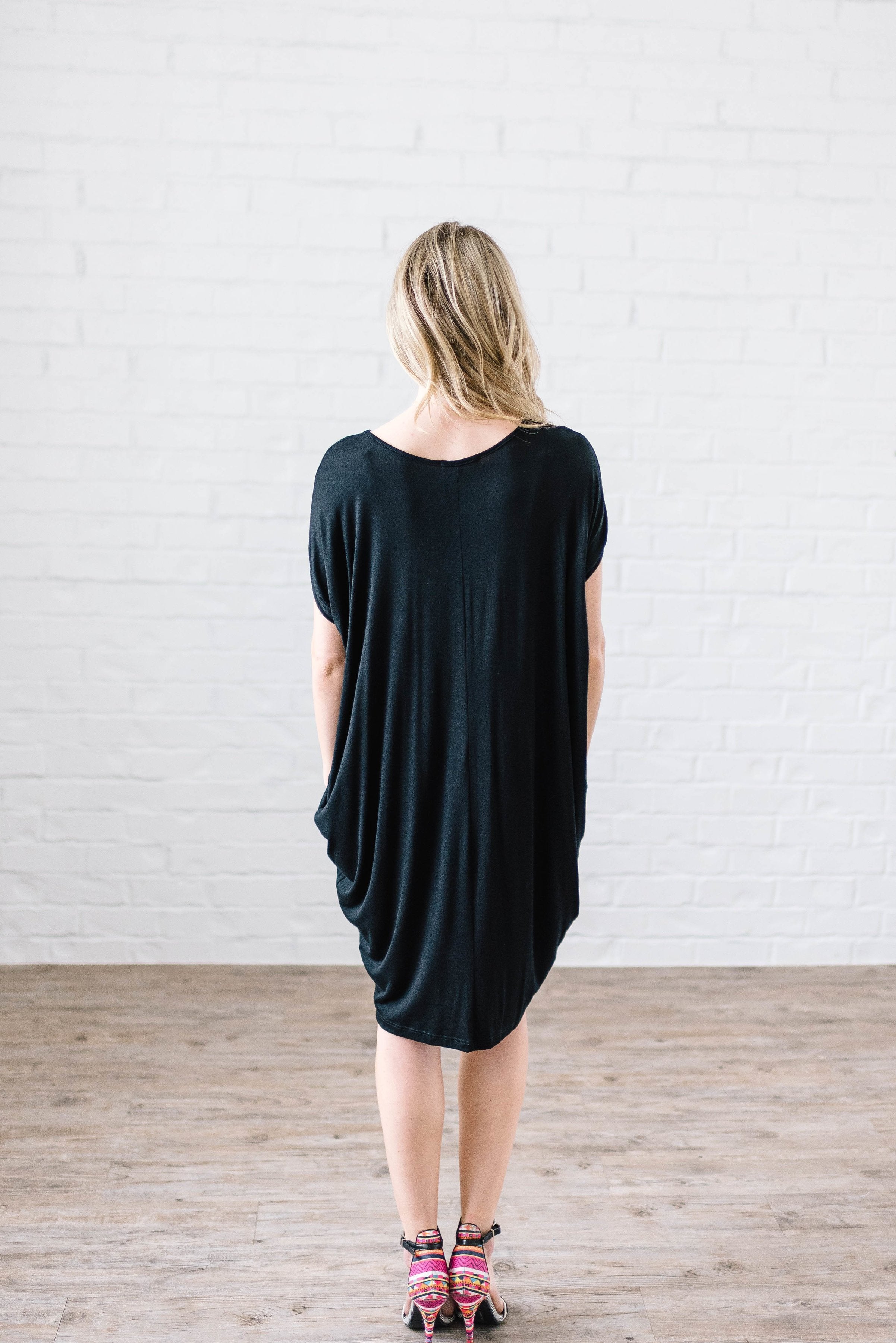 Stay Simple Black Dress